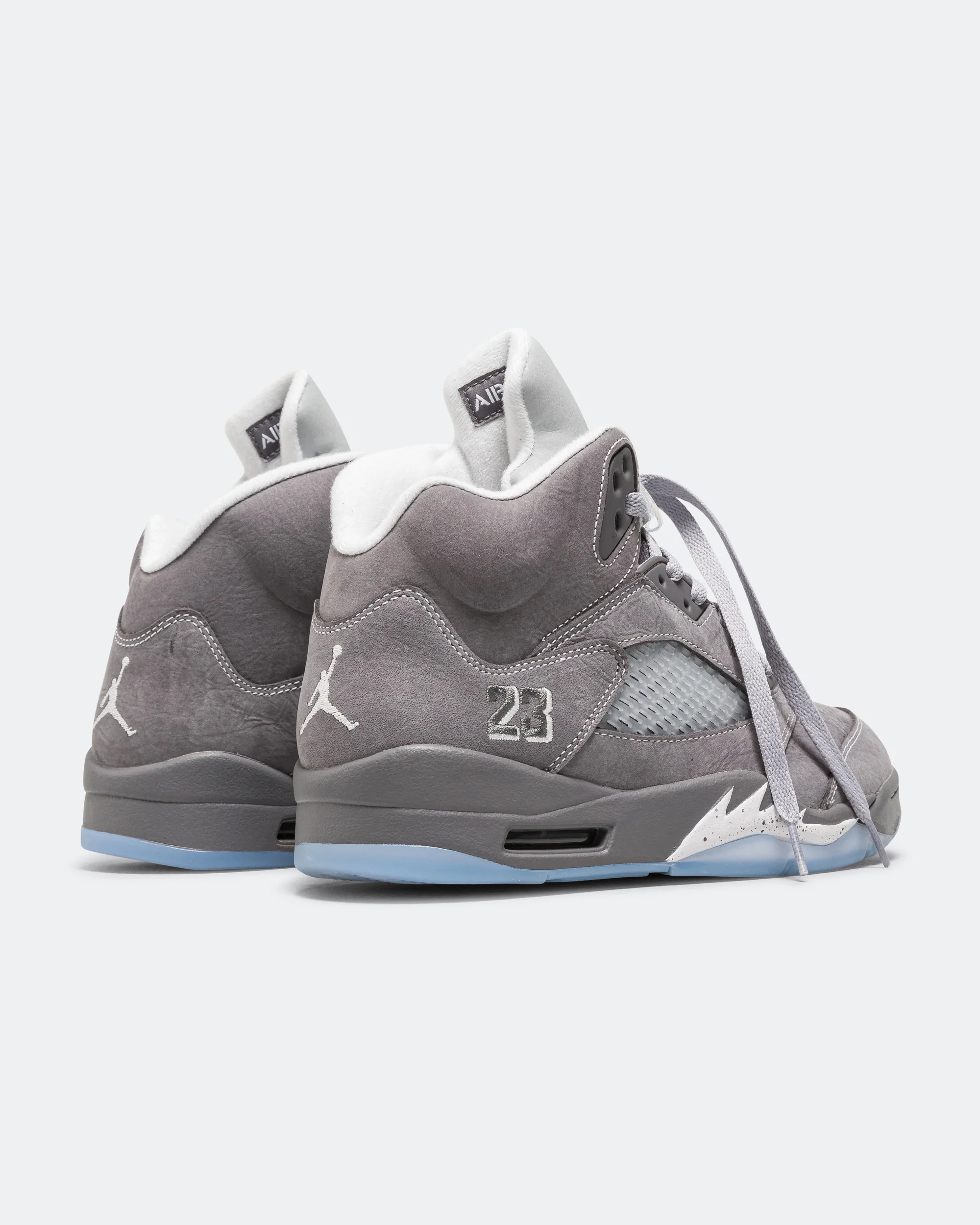 Air Jordan 5 Retro (PS) - Lt Graphite/White-Wolf Grey - Image 3