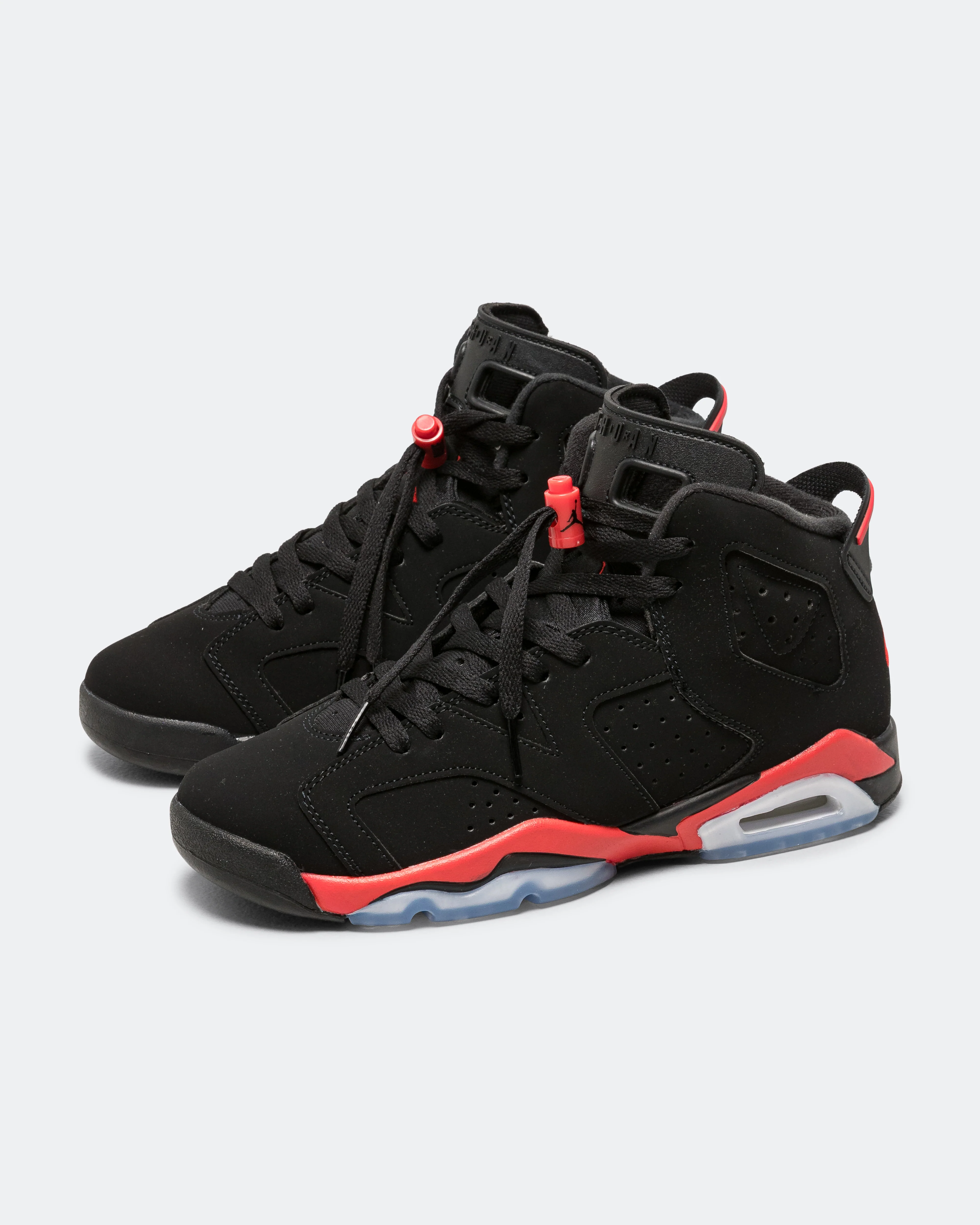 Air Jordan 6 Retro (GS) - Black/Light Crimson - Image 2