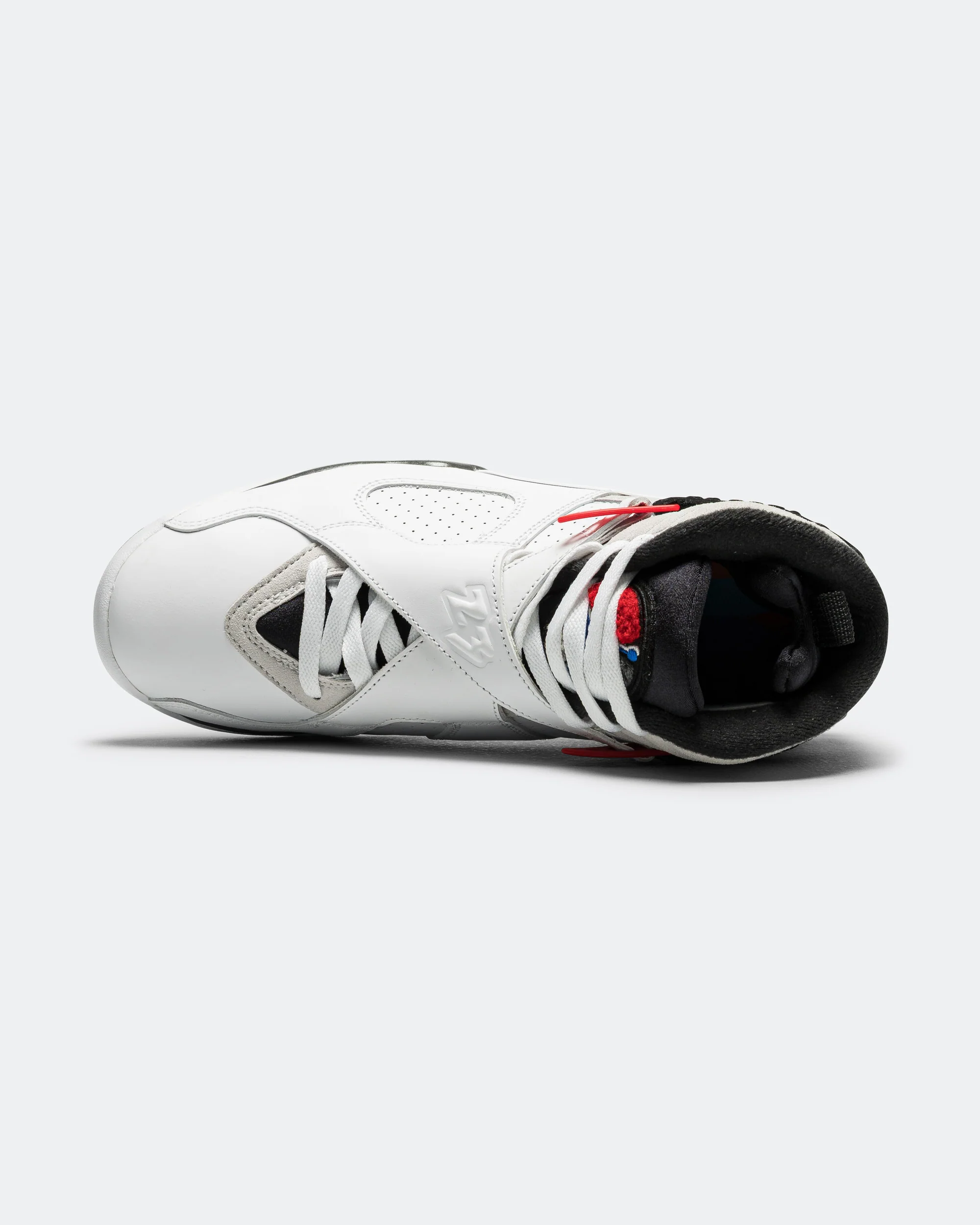 Air Jordan 8 Retro - White/Black-True Red - Image 4