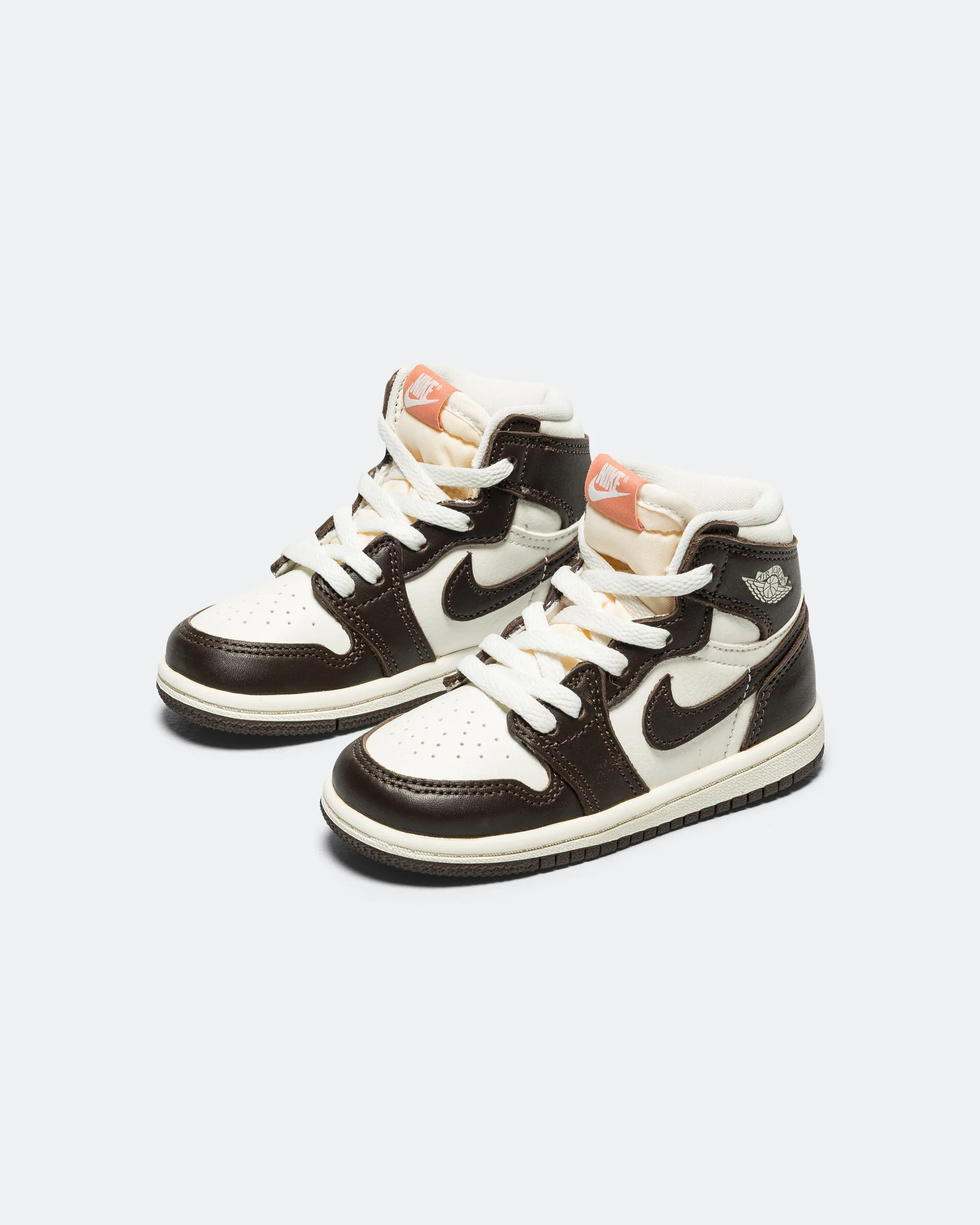 Jordan 1 Retro High (TD) - Baroque Brown/Light Madder Root-Sail - Image 2