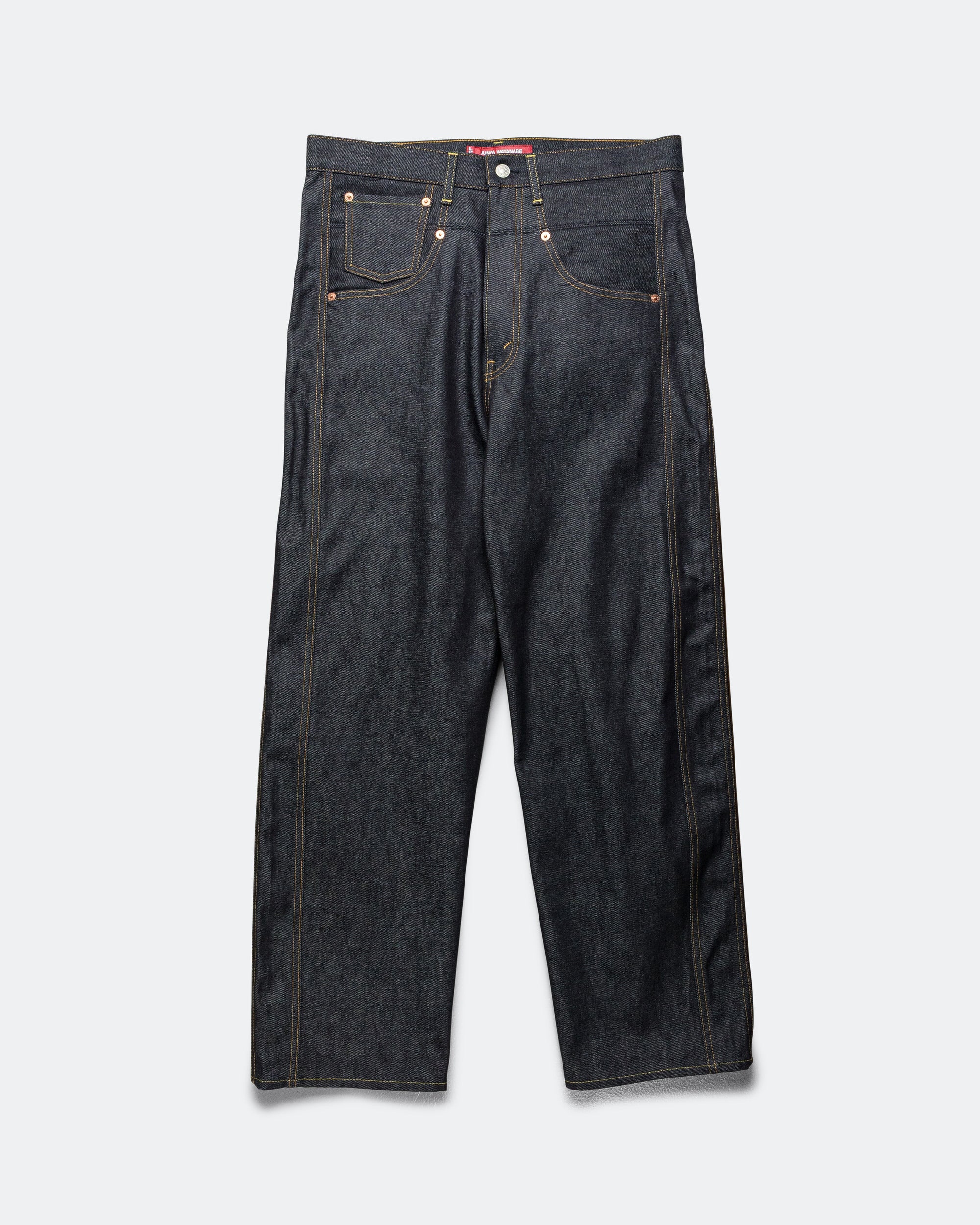 Cotton Denim Corduroy Pants x Levis - Indigo/Brown