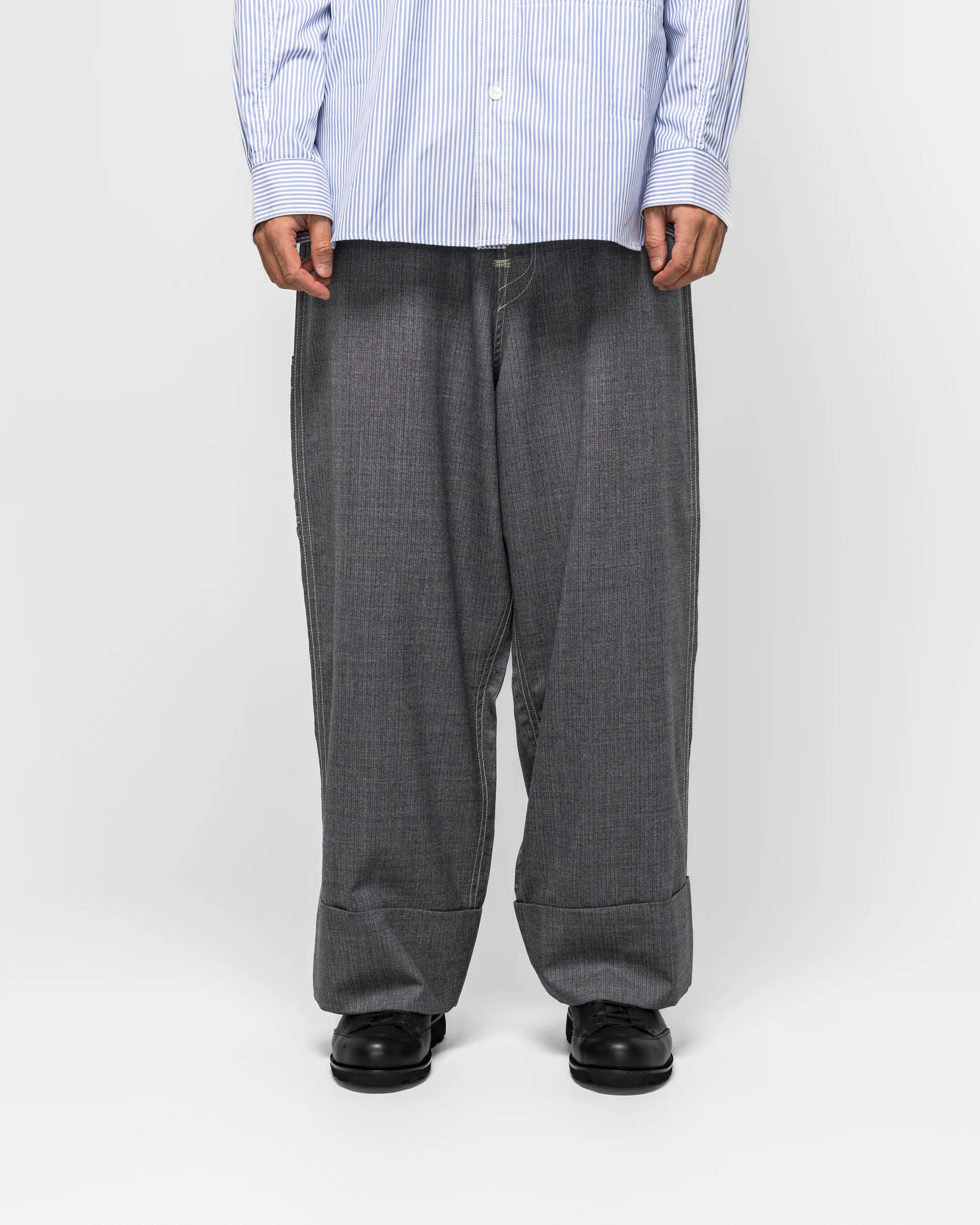 Hemp Canvas Print Trousers x Levi's - Indigo - Image 2