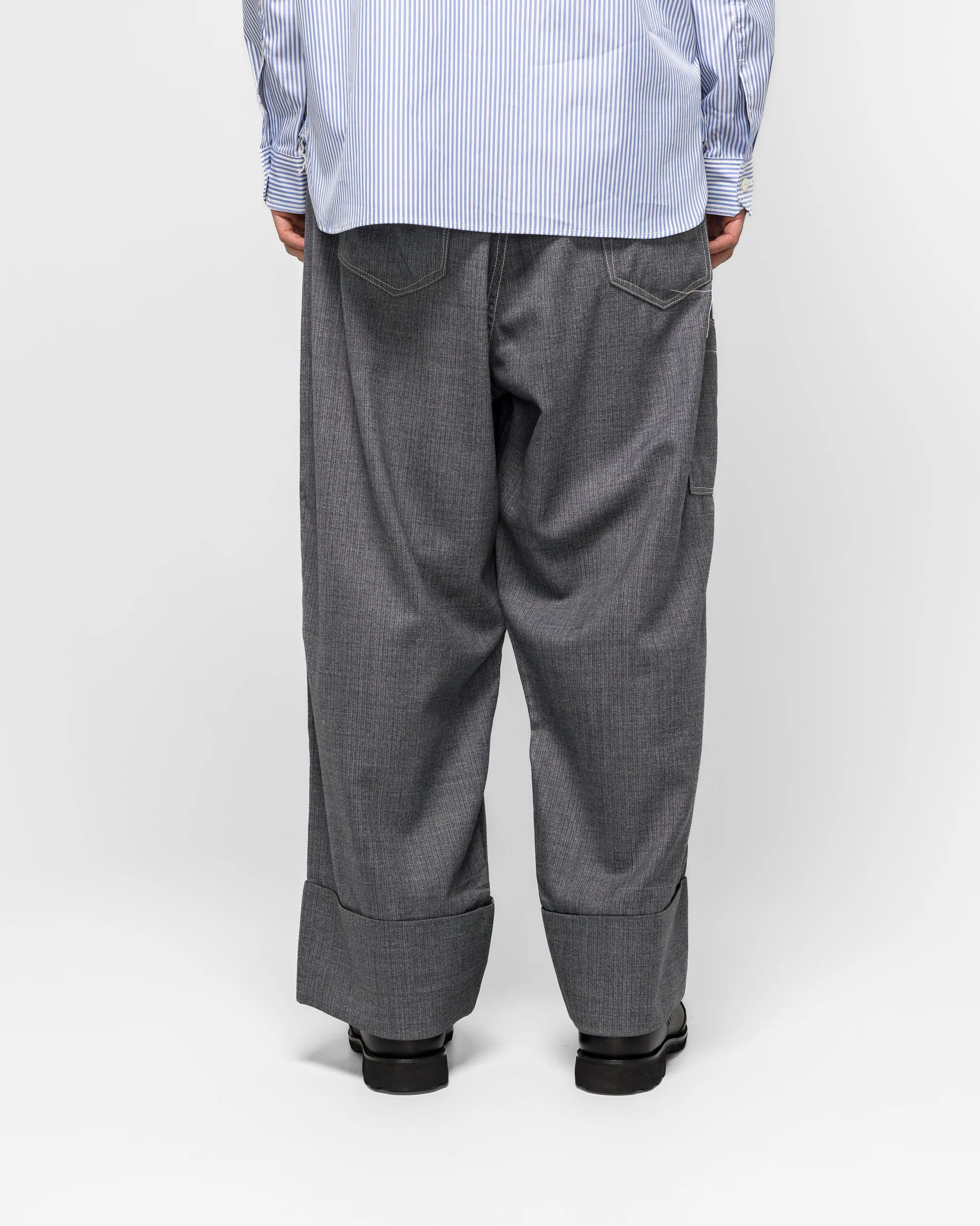 Hemp Canvas Print Trousers x Levi's - Indigo - Image 4