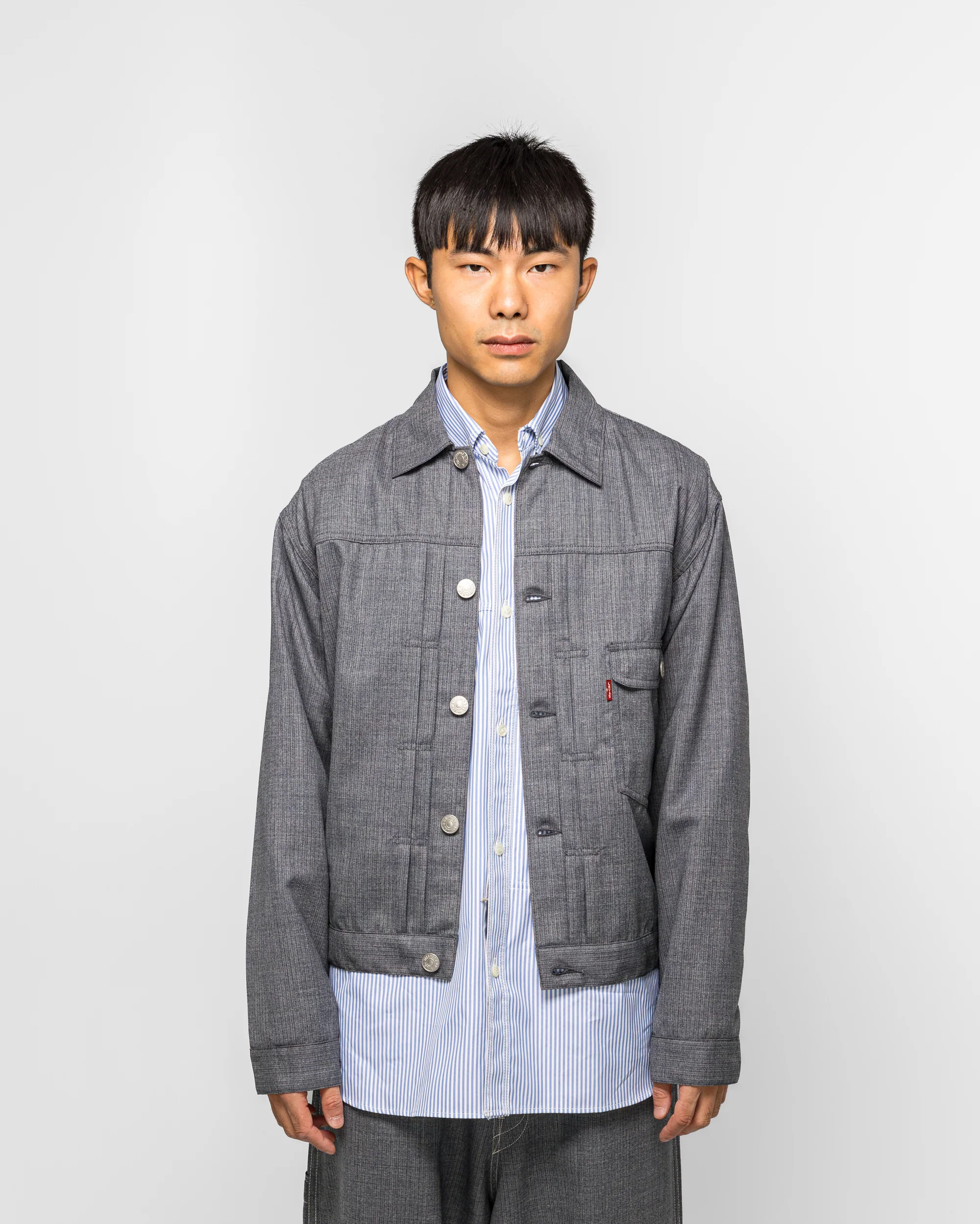 Wool Stripe x Levi's - Blue/Grey - Image 2