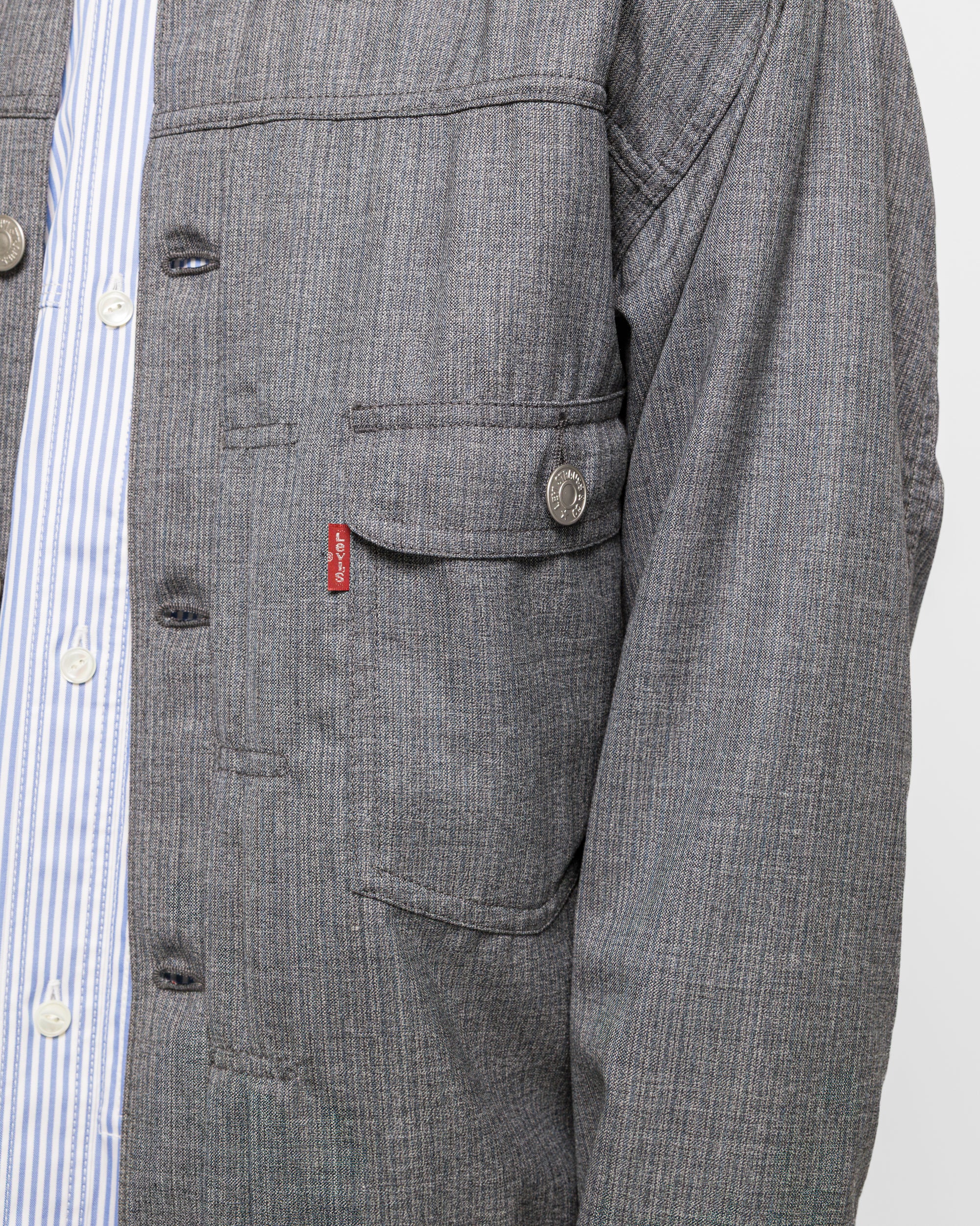 Wool Stripe x Levi's - Blue/Grey - Image 6