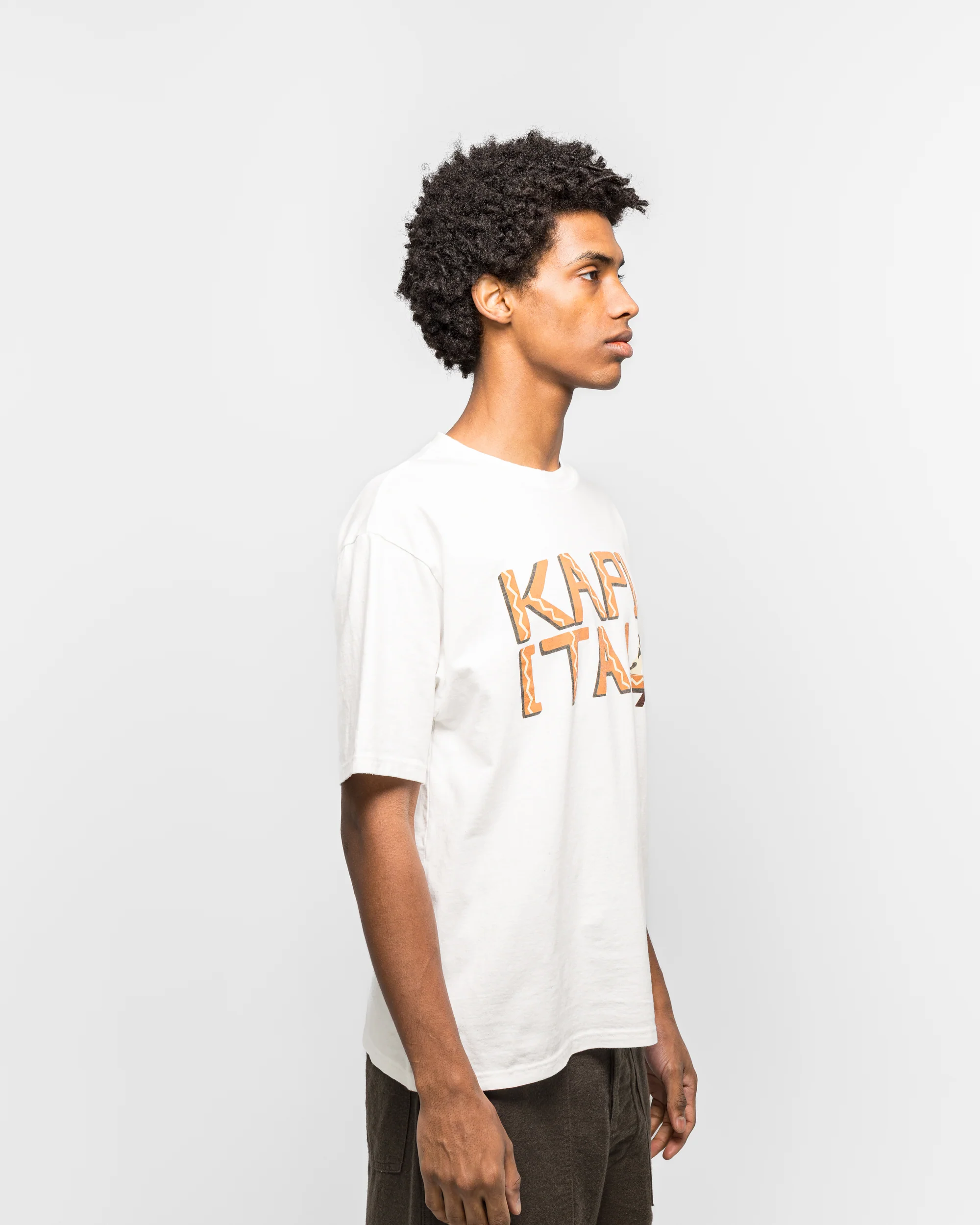 20/-Jersey Crew T (CANOE KAPITAL) - Brick - Image 3