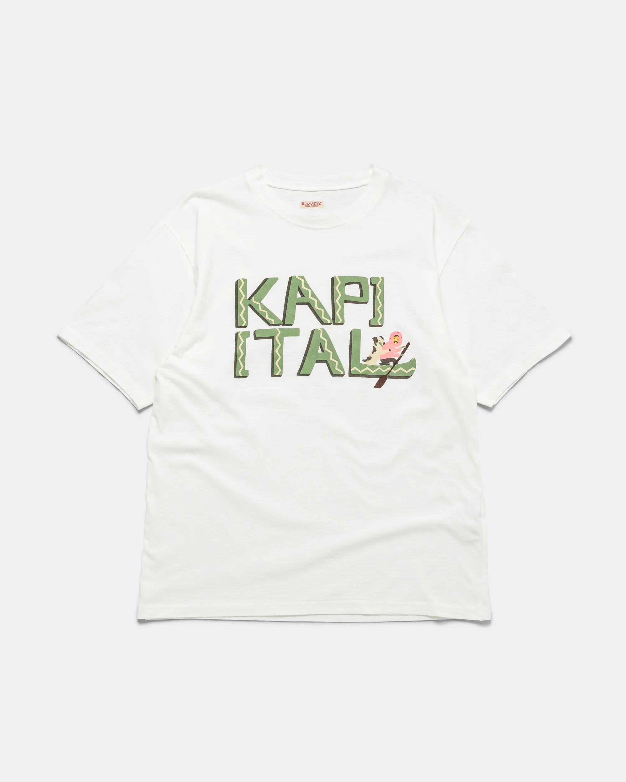 20/-Jersey Crew T (CANOE KAPITAL) - Green