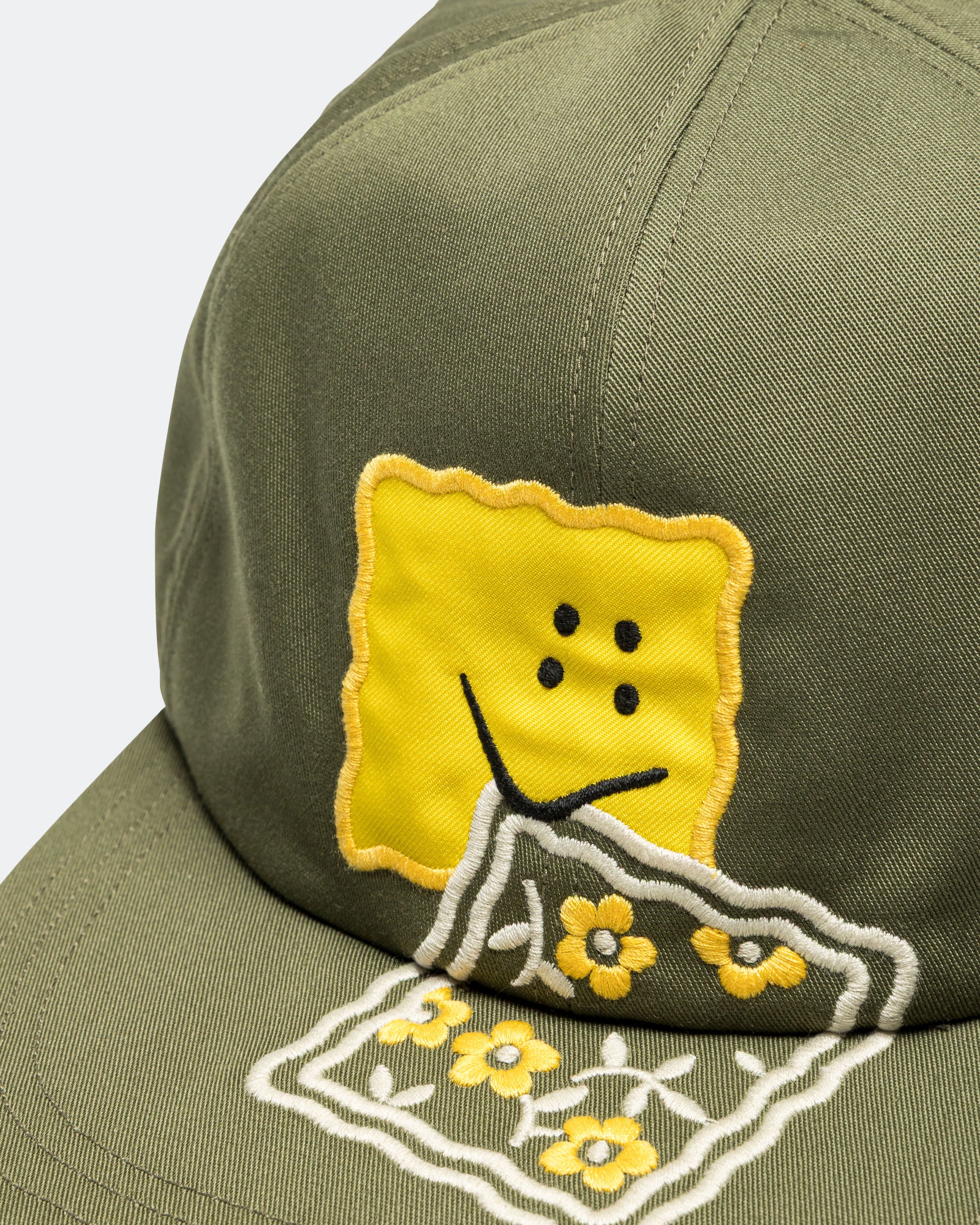 Chino Baseball Cap (PECKISH RAINBOWY) - Khaki - Image 2