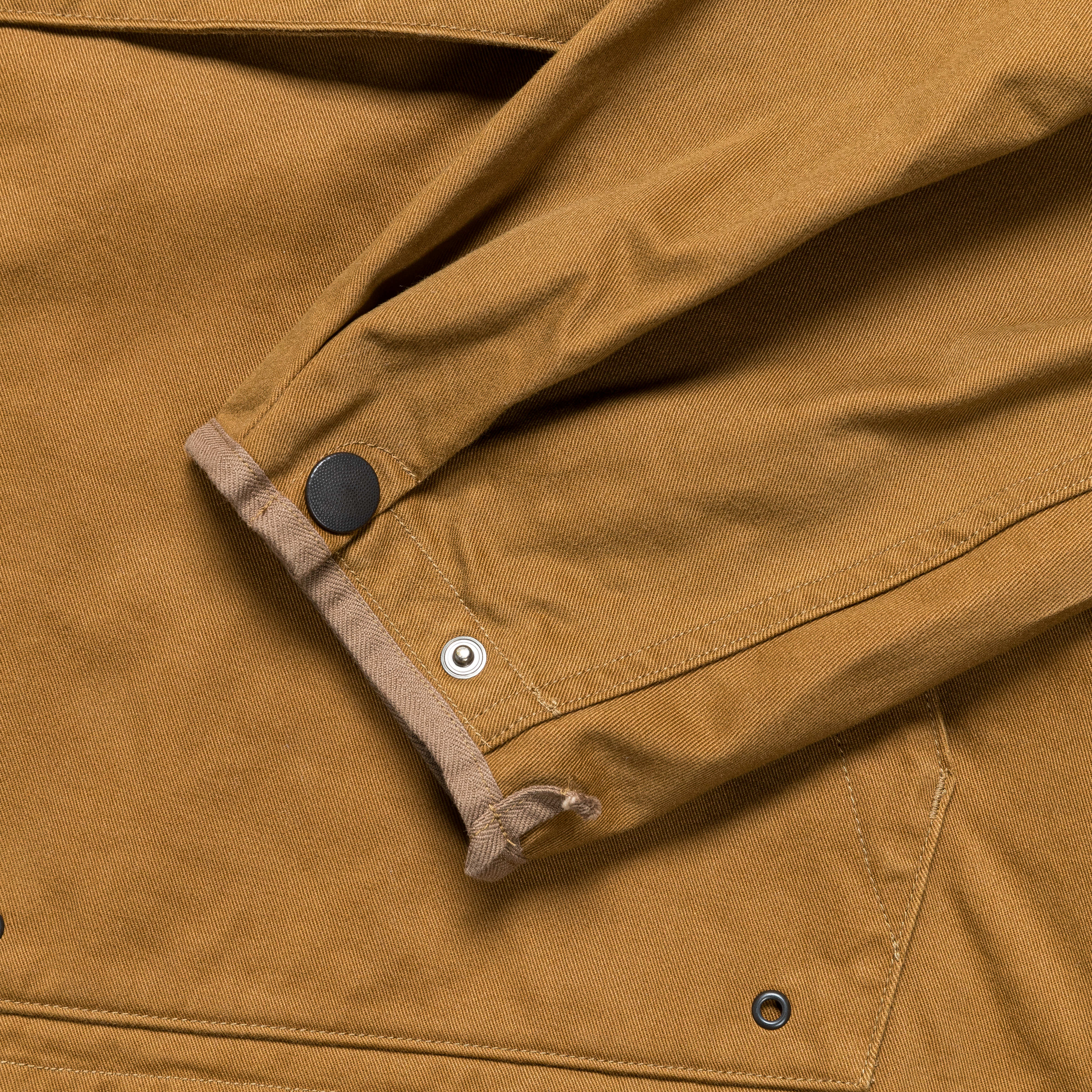 Chino NICKLE 6 Anorak(WORKING Embroidery) - Camel/Navy - Image 4