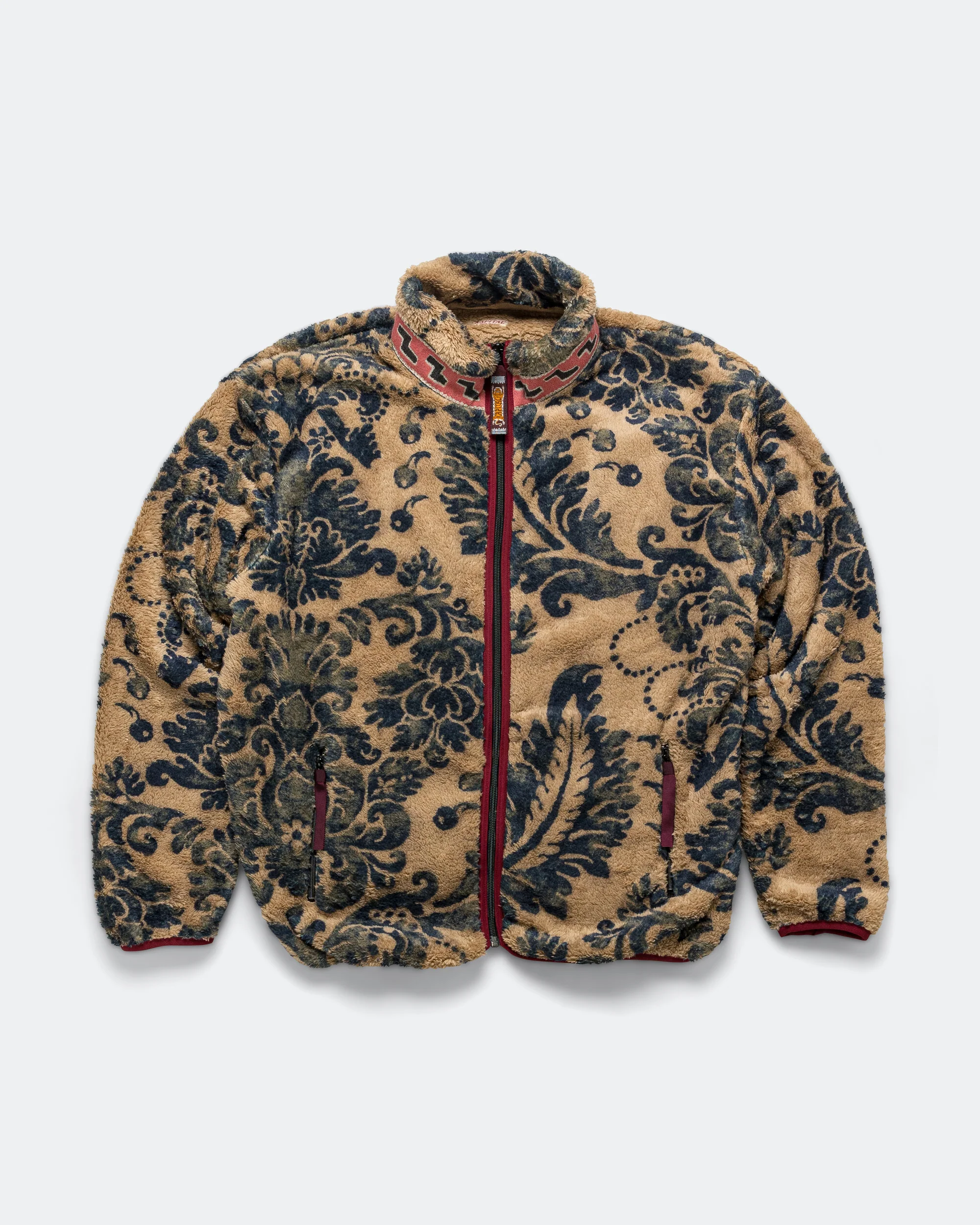 DAMASK Fleece ZIP Blouson (VirginMary) - Beige