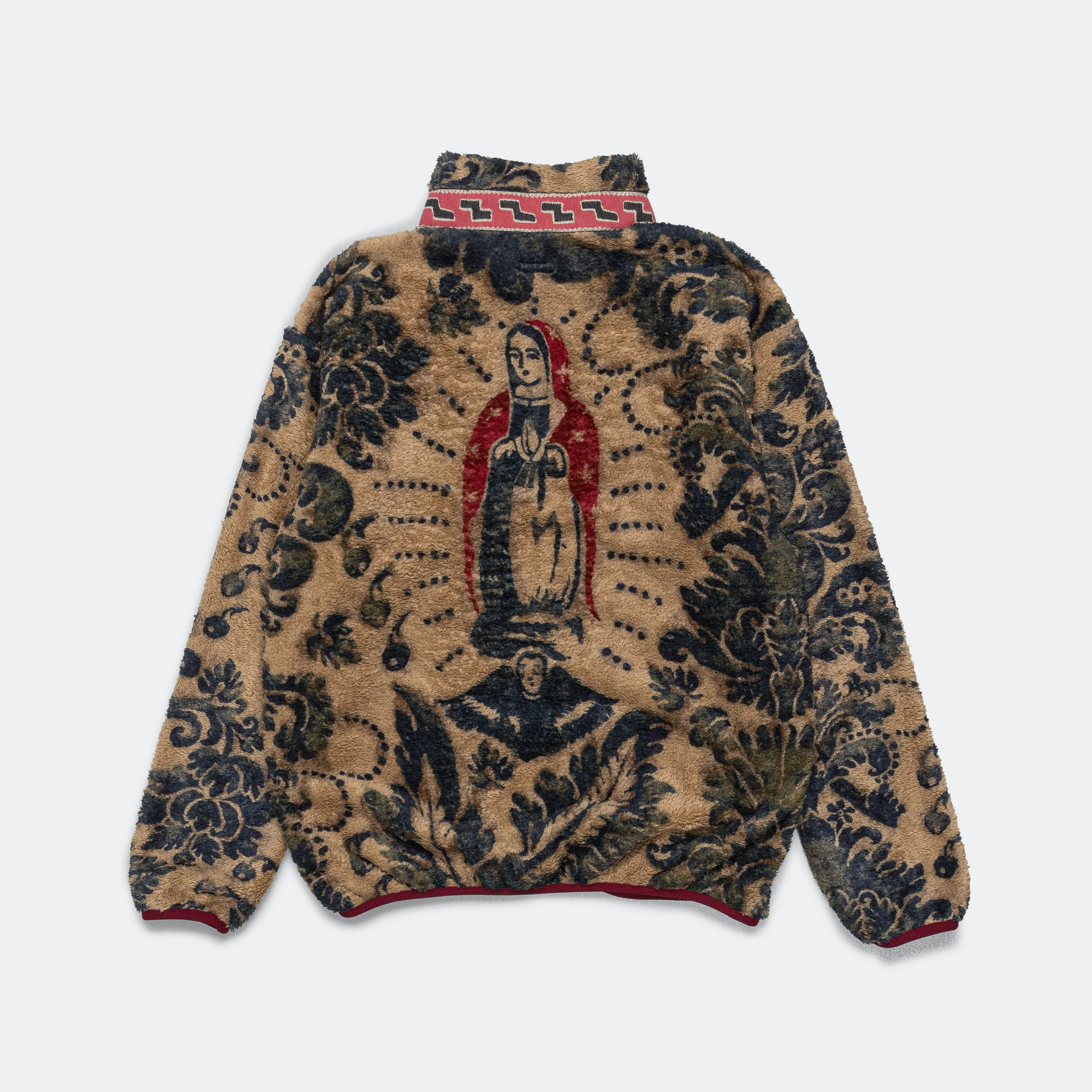 DAMASK Fleece ZIP Blouson (VirginMary) - Beige - Image 28