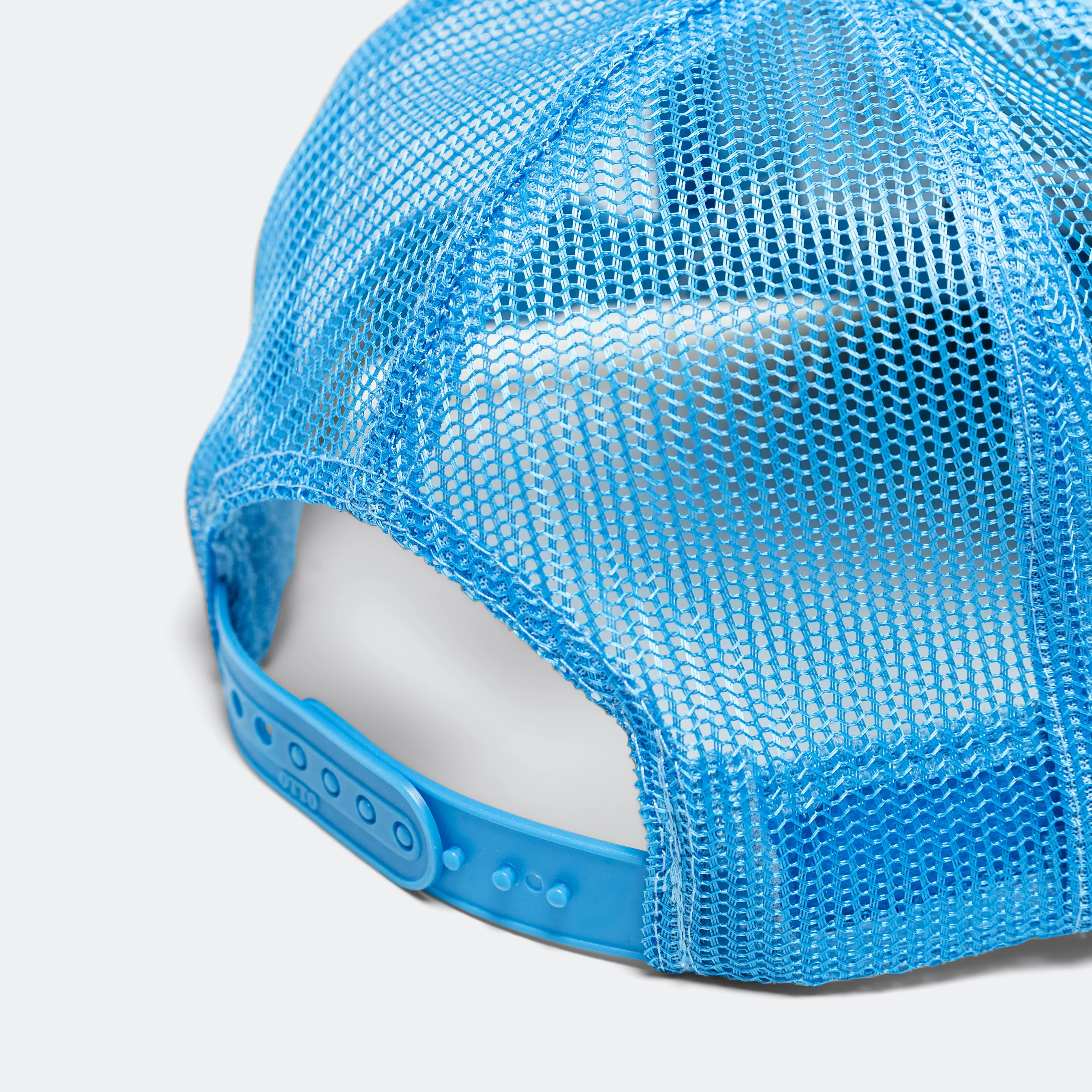 DENIM REPAIR SERVICE Denim Re-Construct Trucker Cap - Sax - Image 4