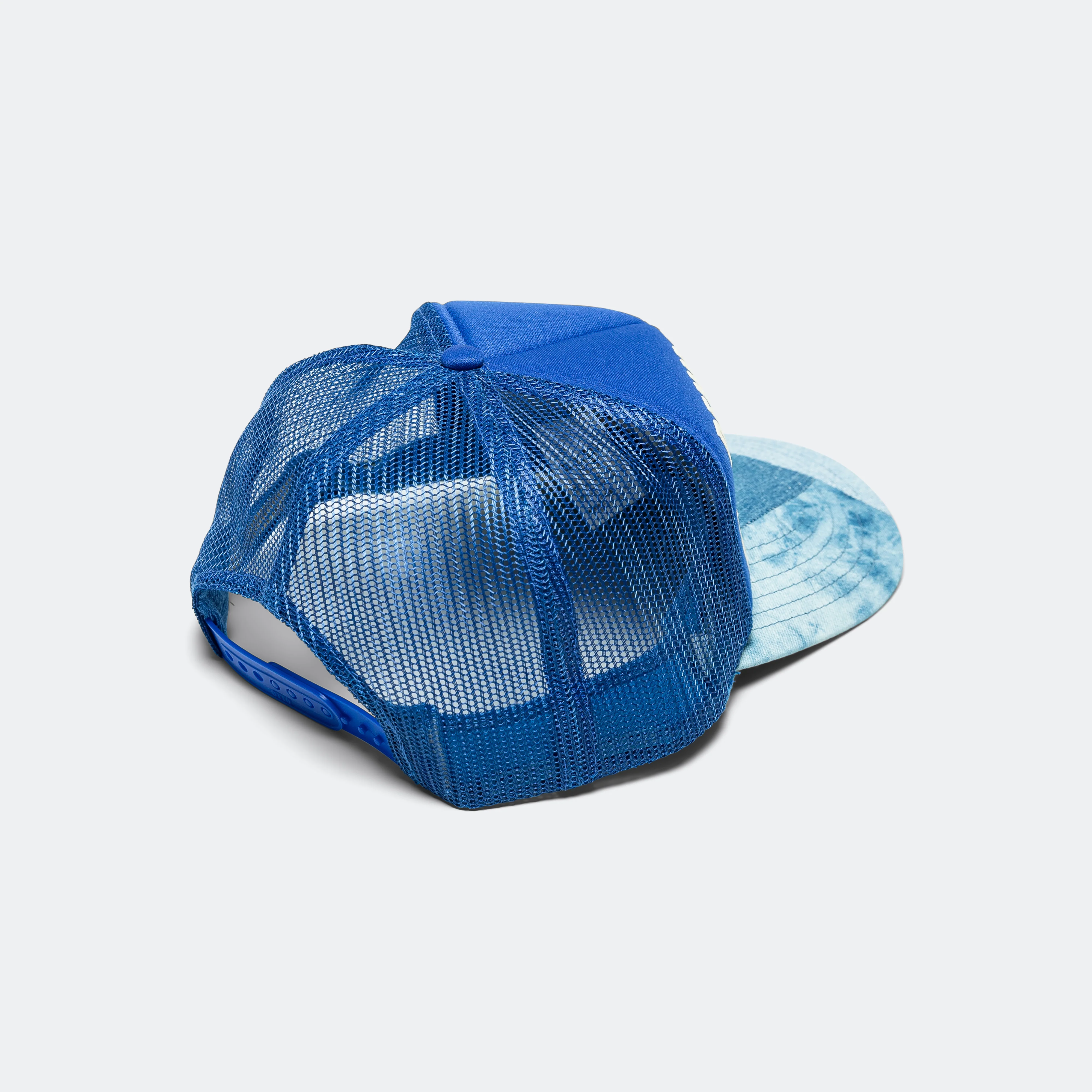 Denim Repair Service Denim Reconstruction Truck Cap - Blue - Image 2
