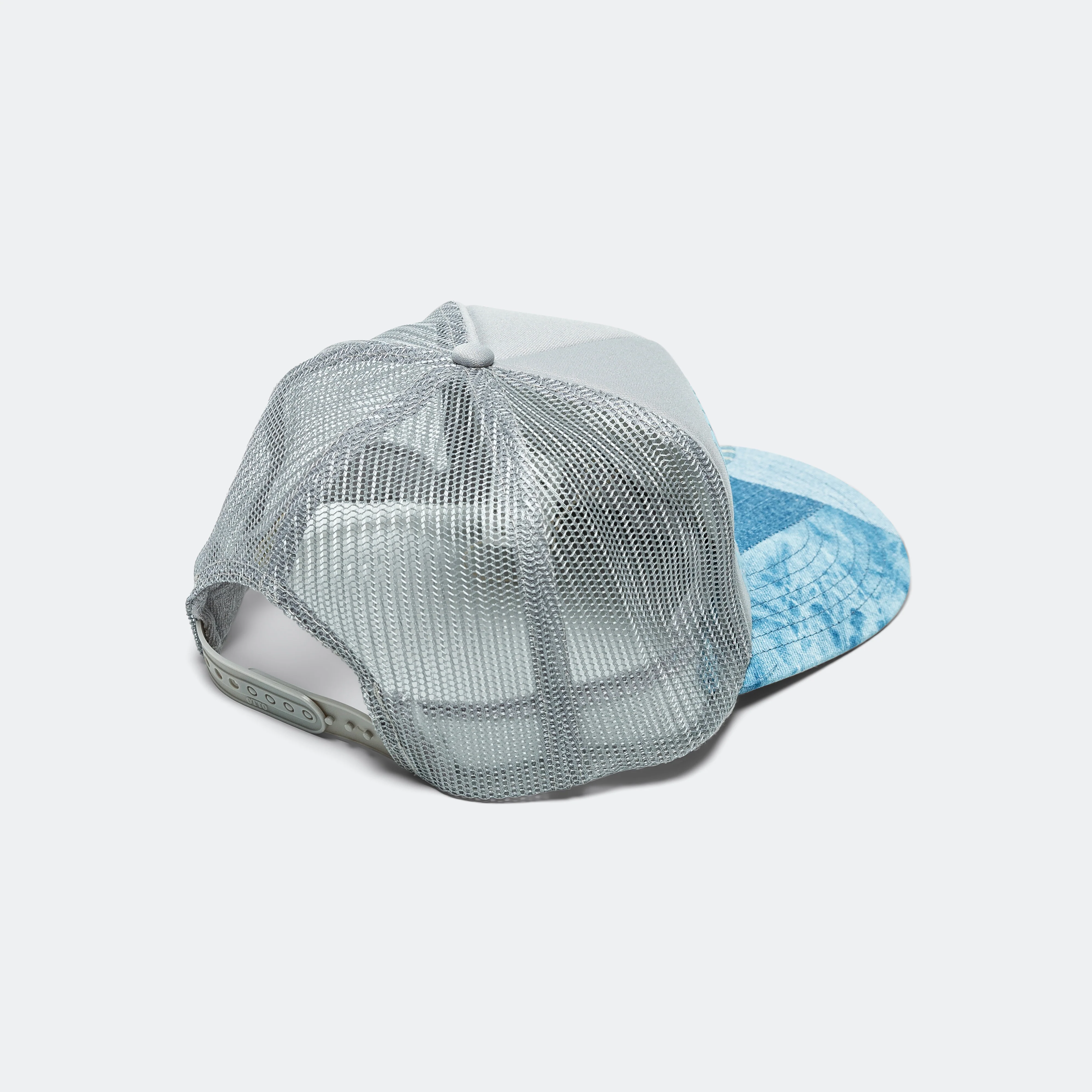 Denim Repair Service Denim Reconstruction Truck Cap - Grey - Image 2