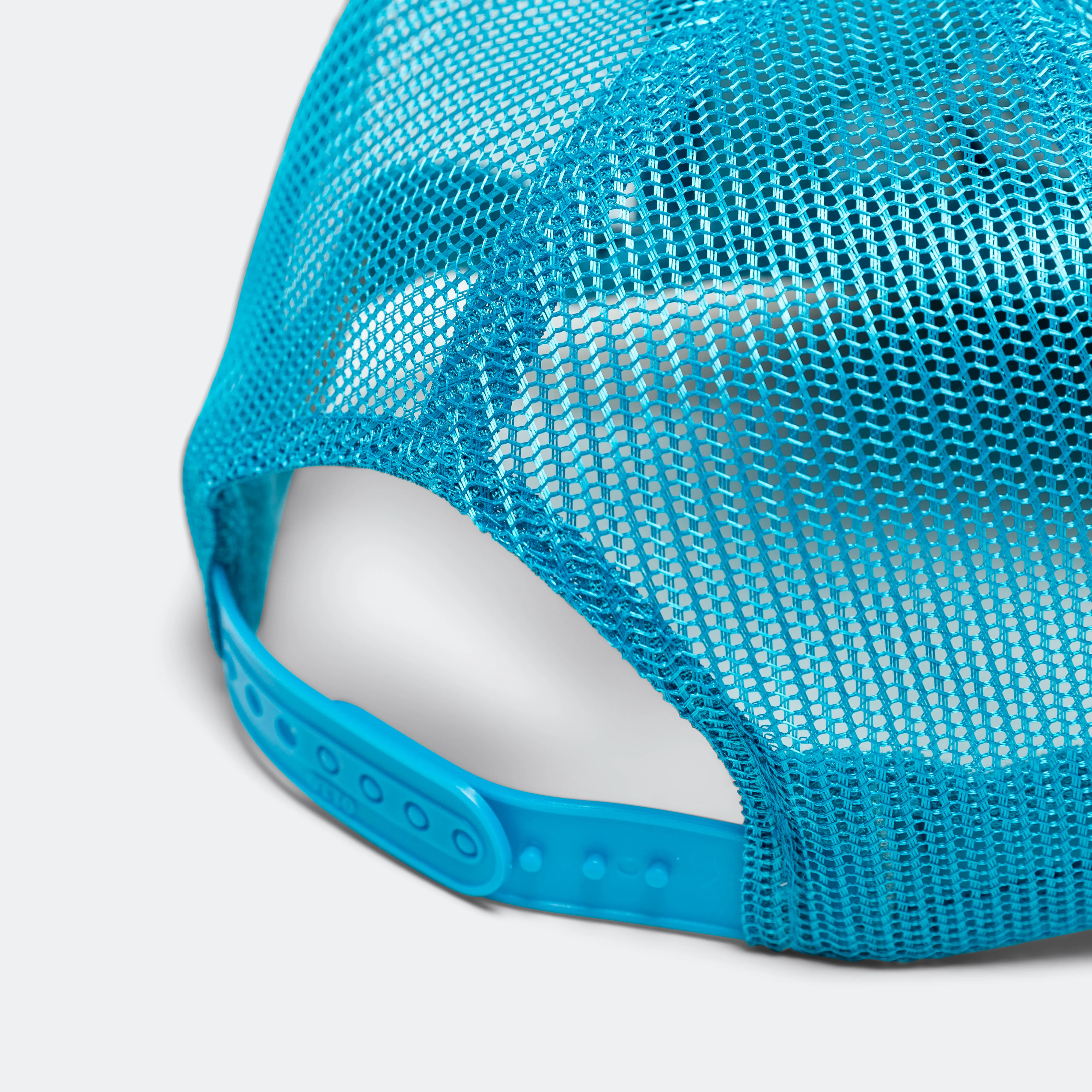 Denim Repair Service Denim Reconstruction Truck Cap - Turquoise - Image 4