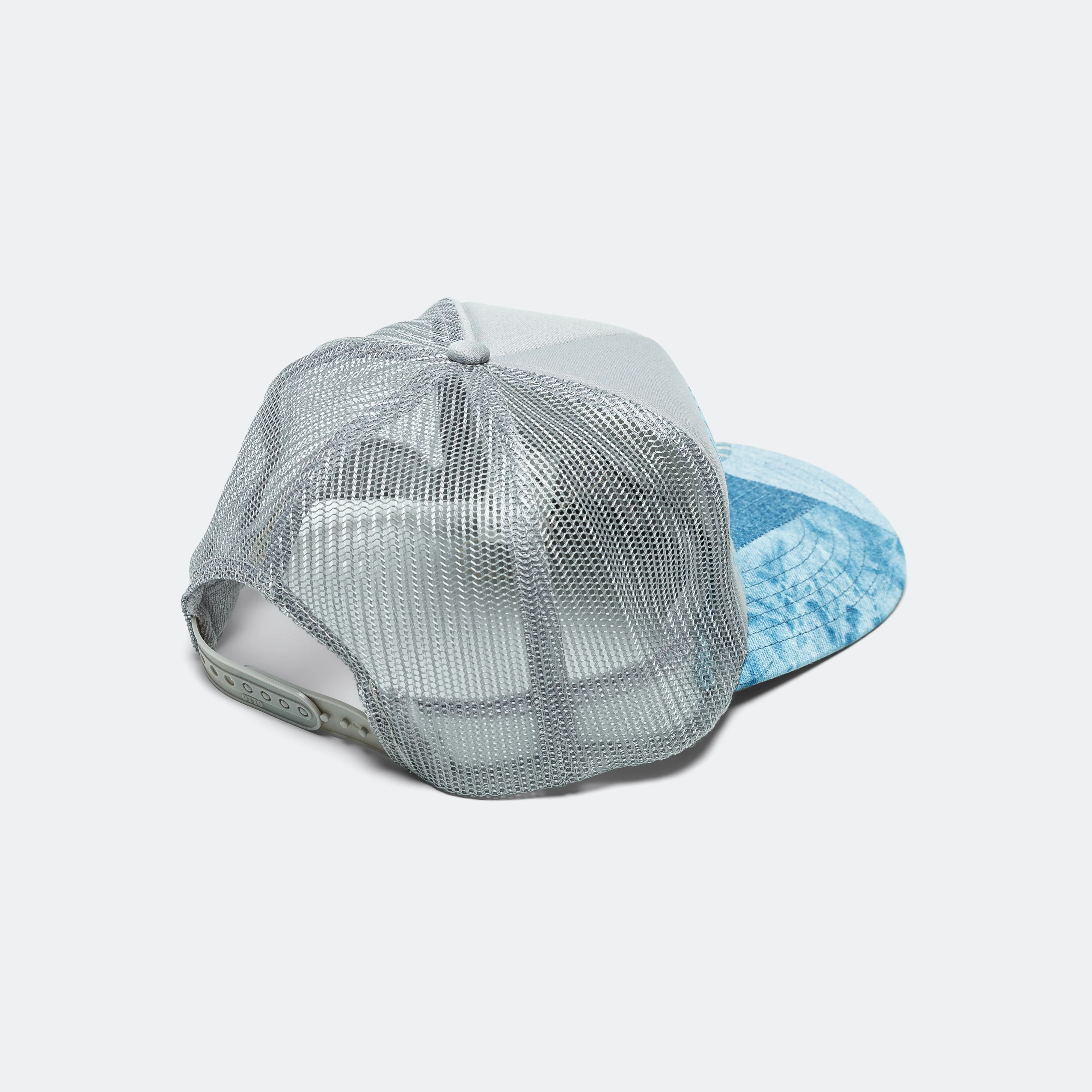 FREE WHEELIN' Trucker Cap - Grey/Black - Image 2