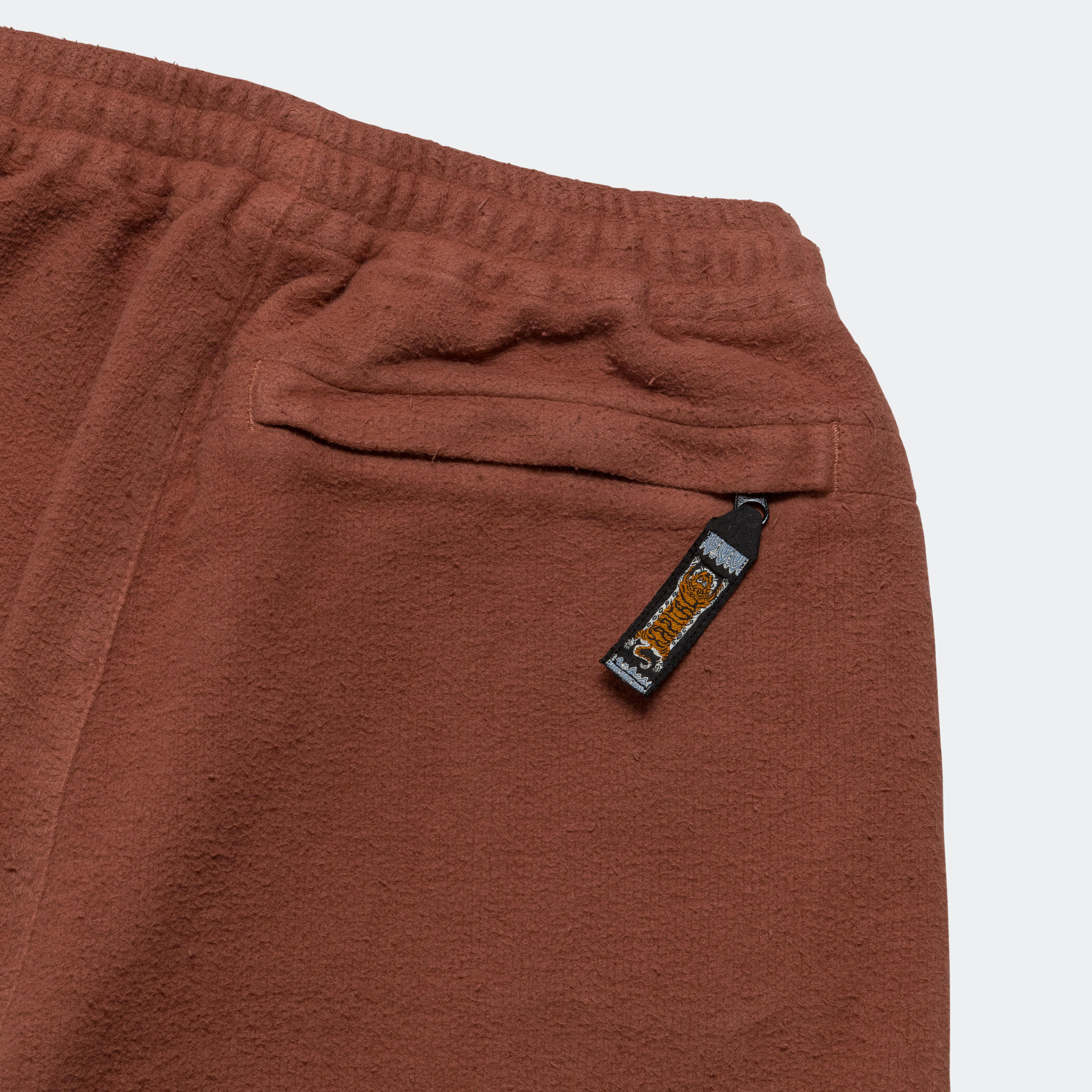 Napped Heat-Corduroy EASY Pants - Soho Brick - Image 5