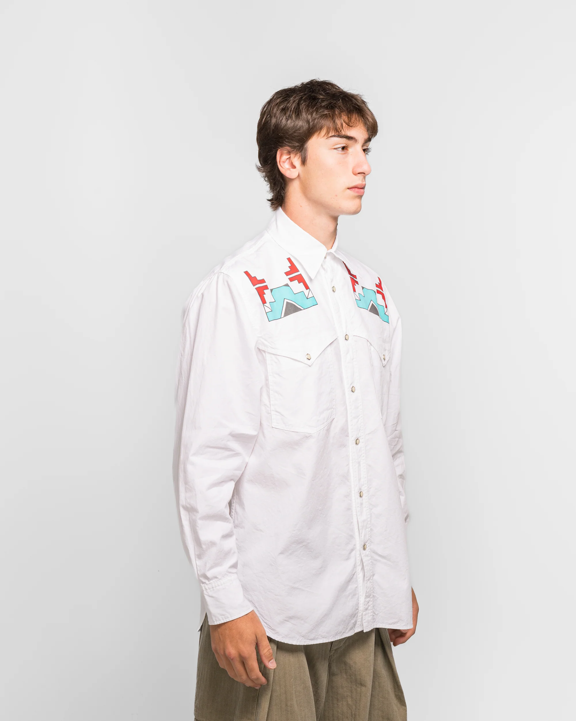 OZ HUSKY Western Shirt (GALA) - Turquoise - Image 3
