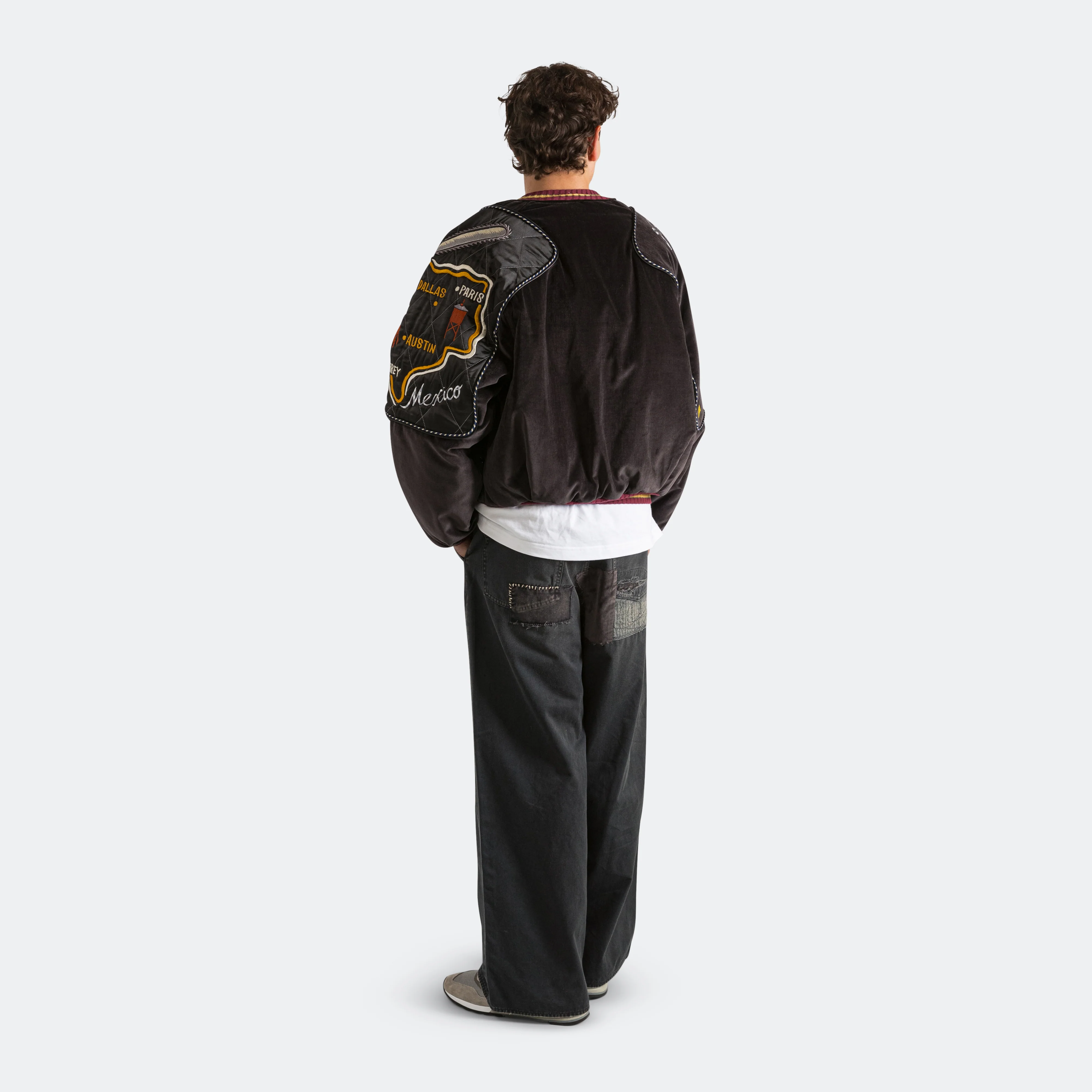 KATSURAGI PORT Baggy Pants(Champetre Remake) - Black - Image 15