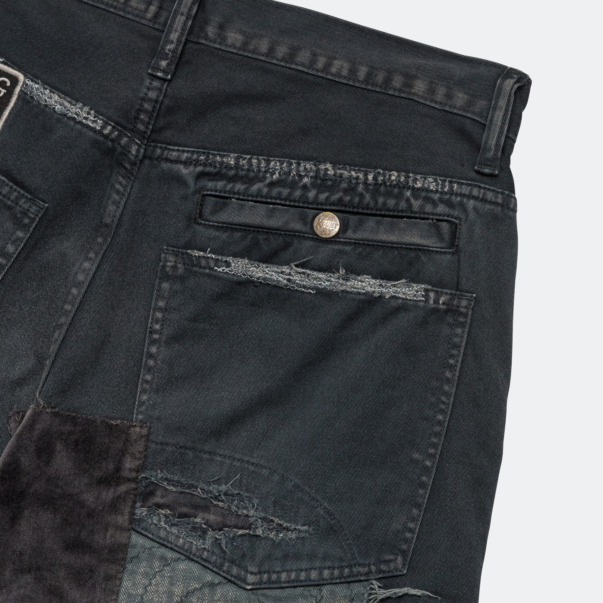 KATSURAGI PORT Baggy Pants(Champetre Remake) - Black - Image 9