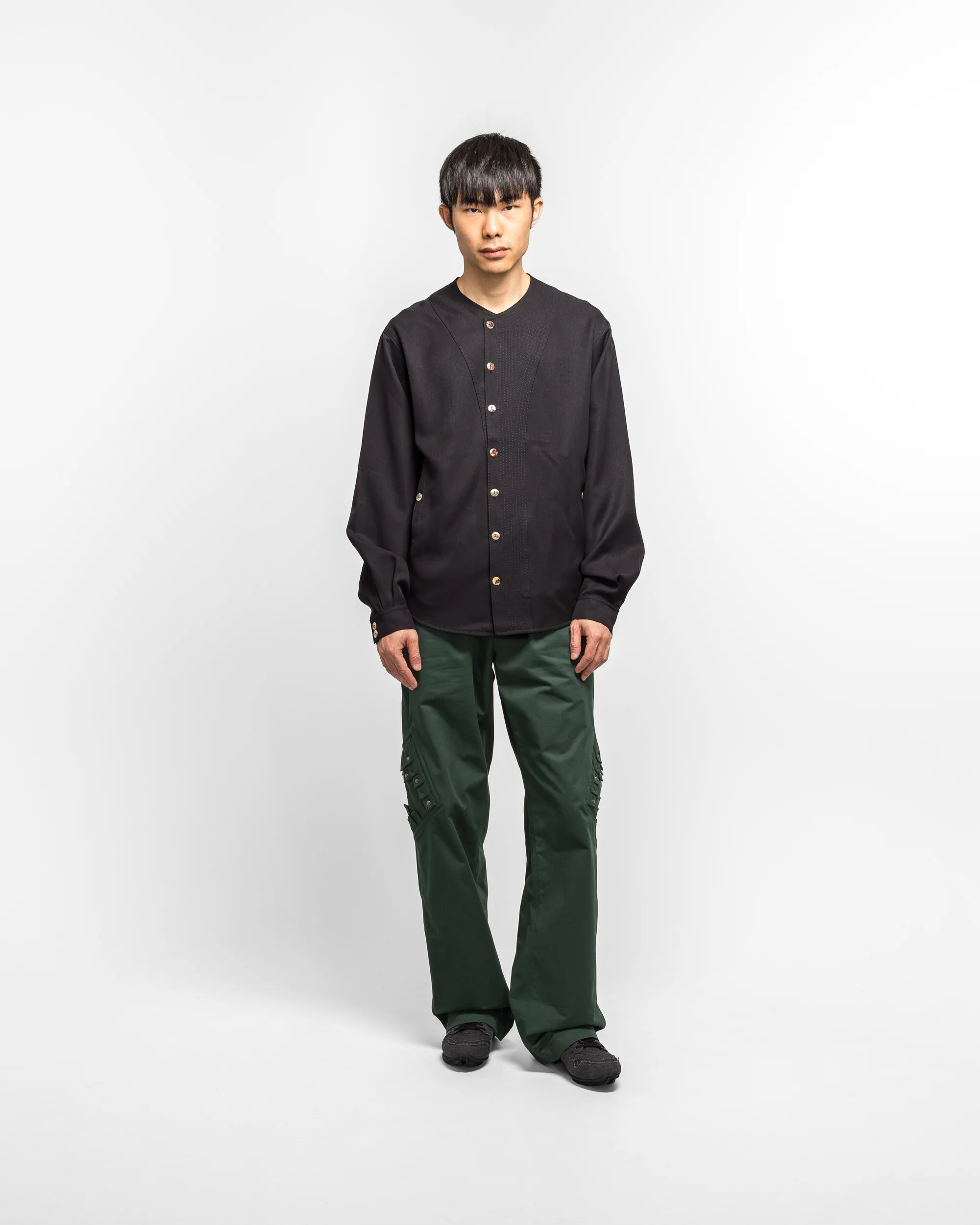 Slatina Cardigan - Coal Black - Image 7
