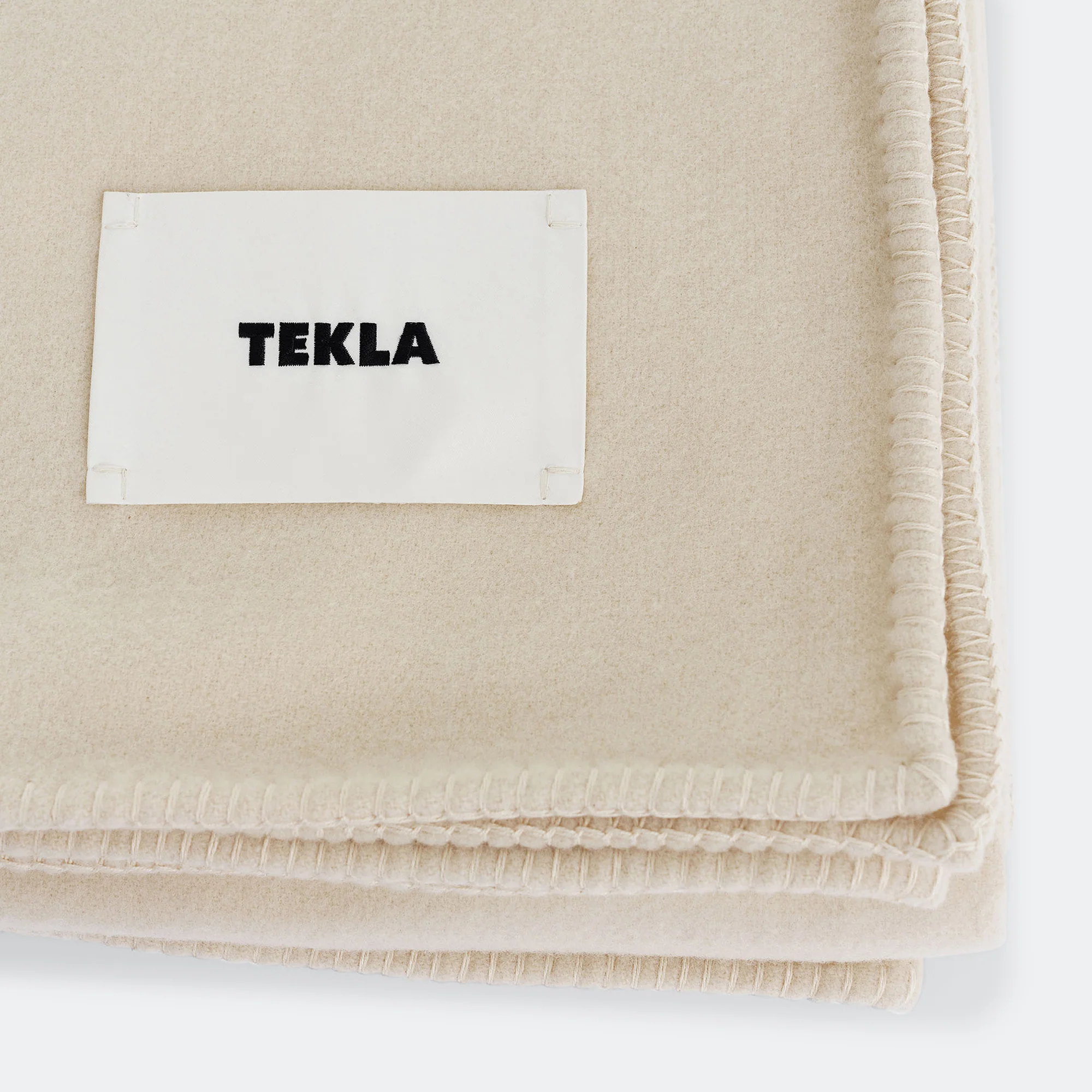 Lambswool Blanket - Snow - Image 2