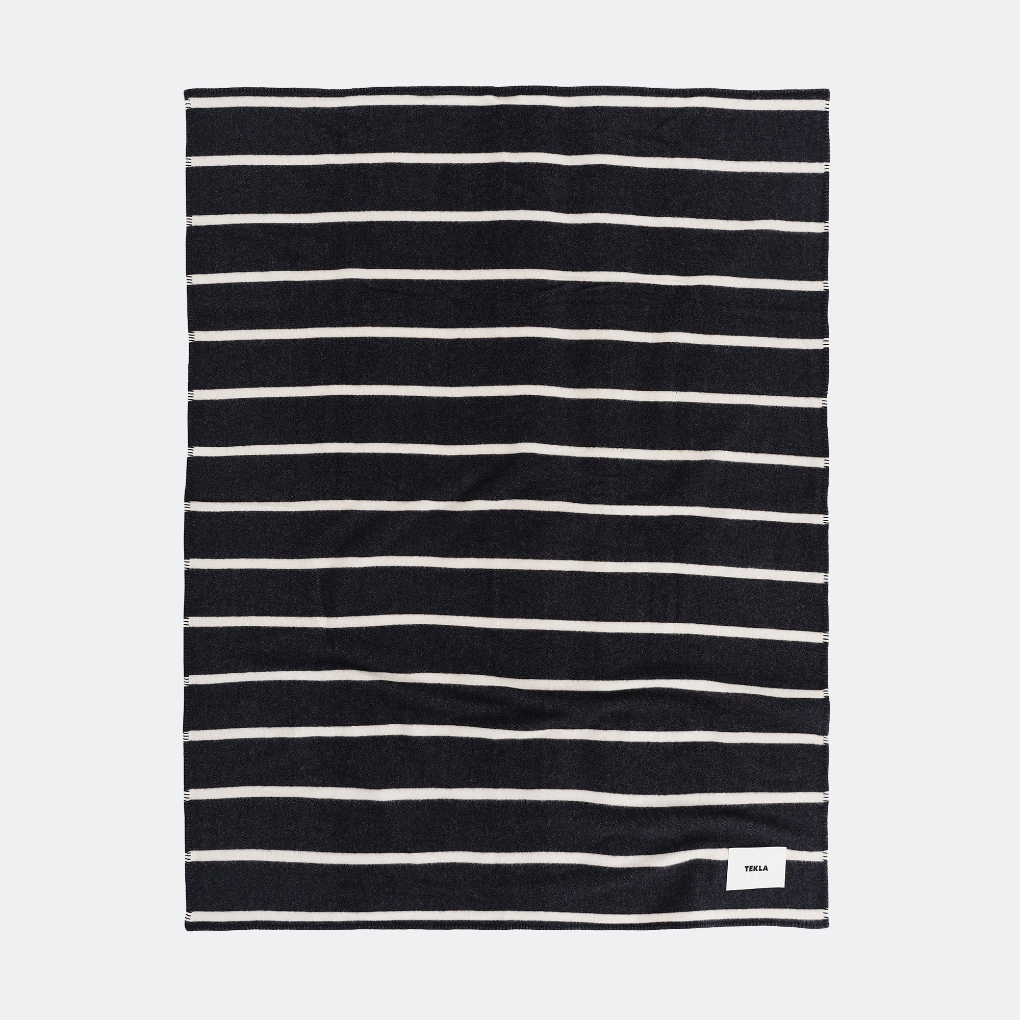 Lambswool Blanket - Starling Stripes
