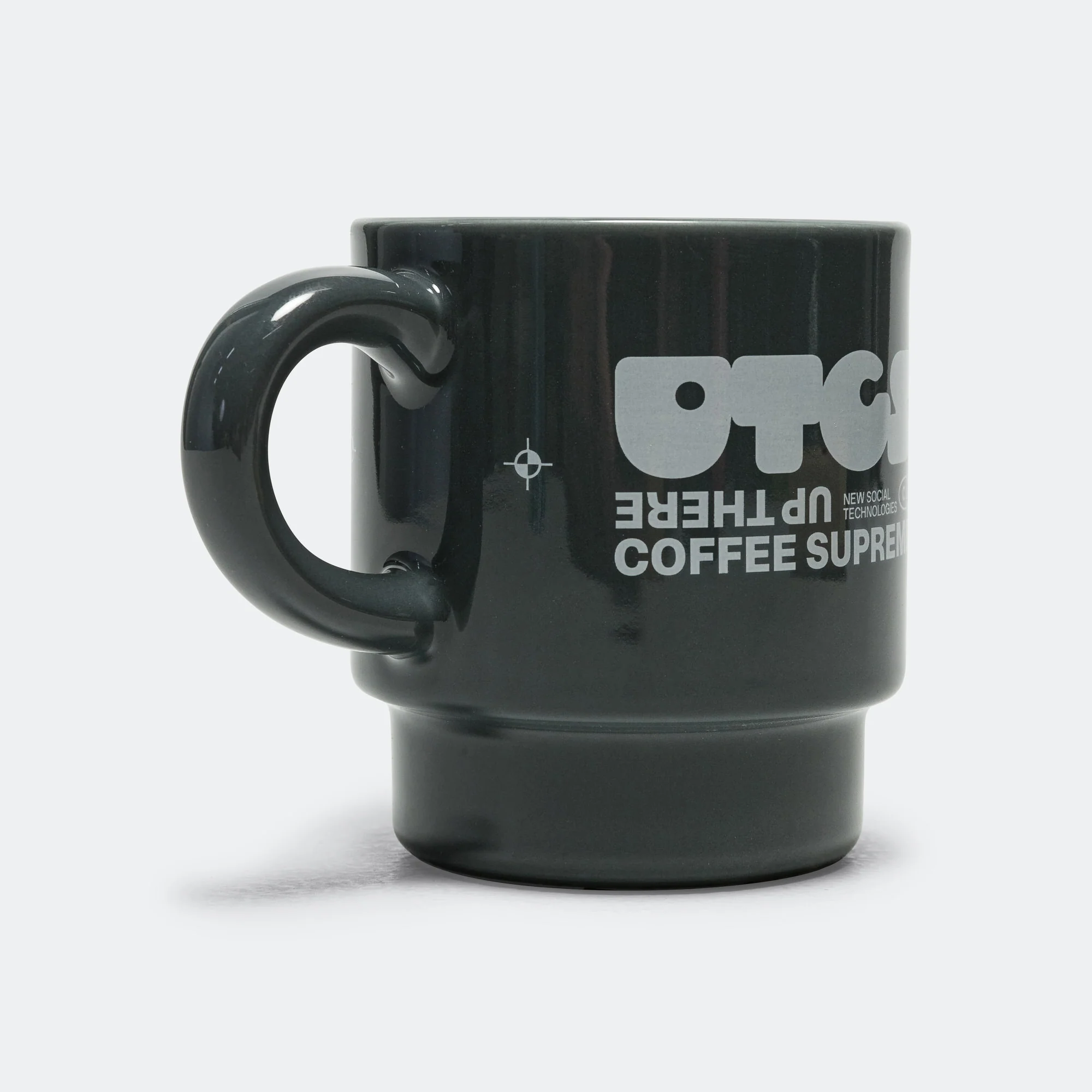 Large Stacker Mug x UP THERE - Grey - Image 2