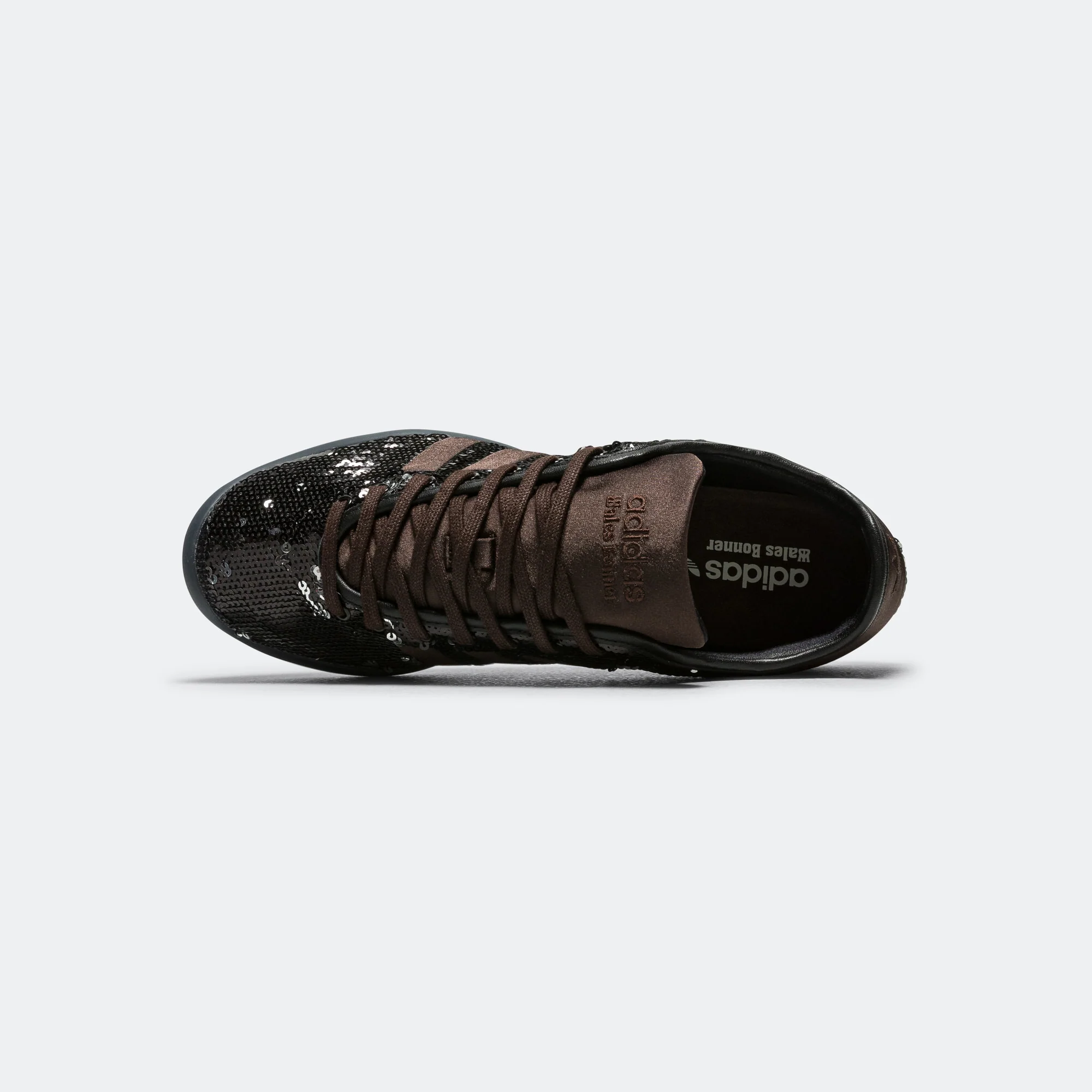 Lo Pro Sequin x Wales Bonner - Core Black/Silver Metallic-Dark Brown - Image 4