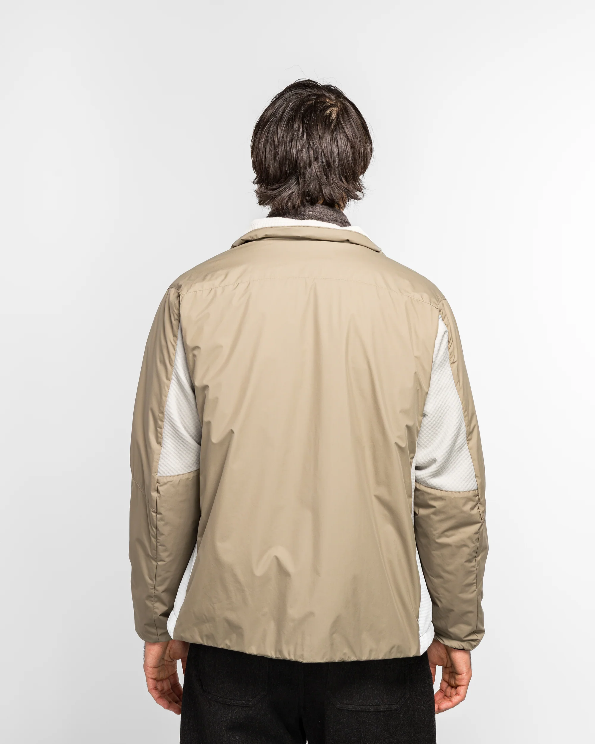 Logan Hybrid Jacket - GORE-TEX Windstopper 2L Nylon Drab - Image 4