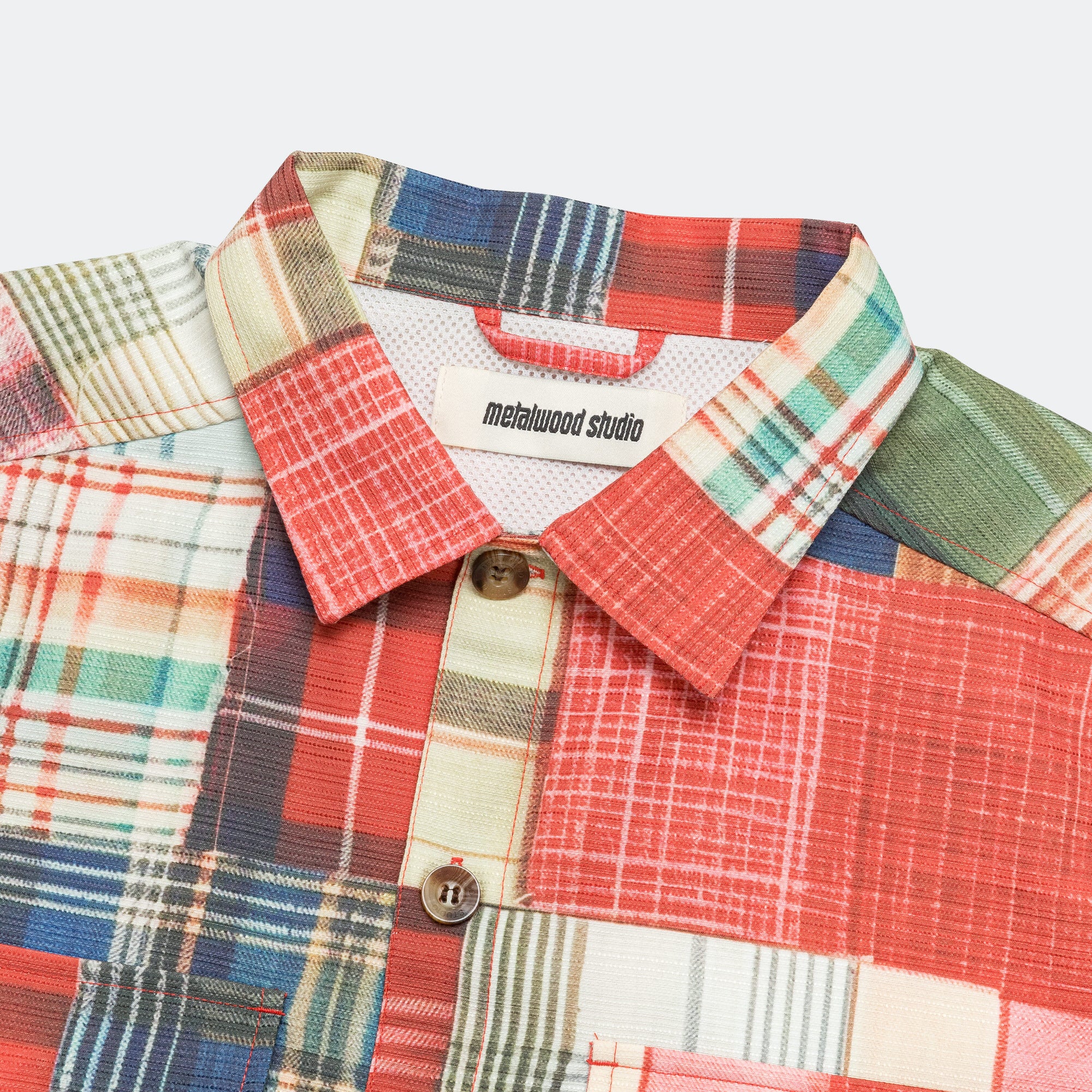 Madras Patch Explorer Shirt - Multicolour - Image 2