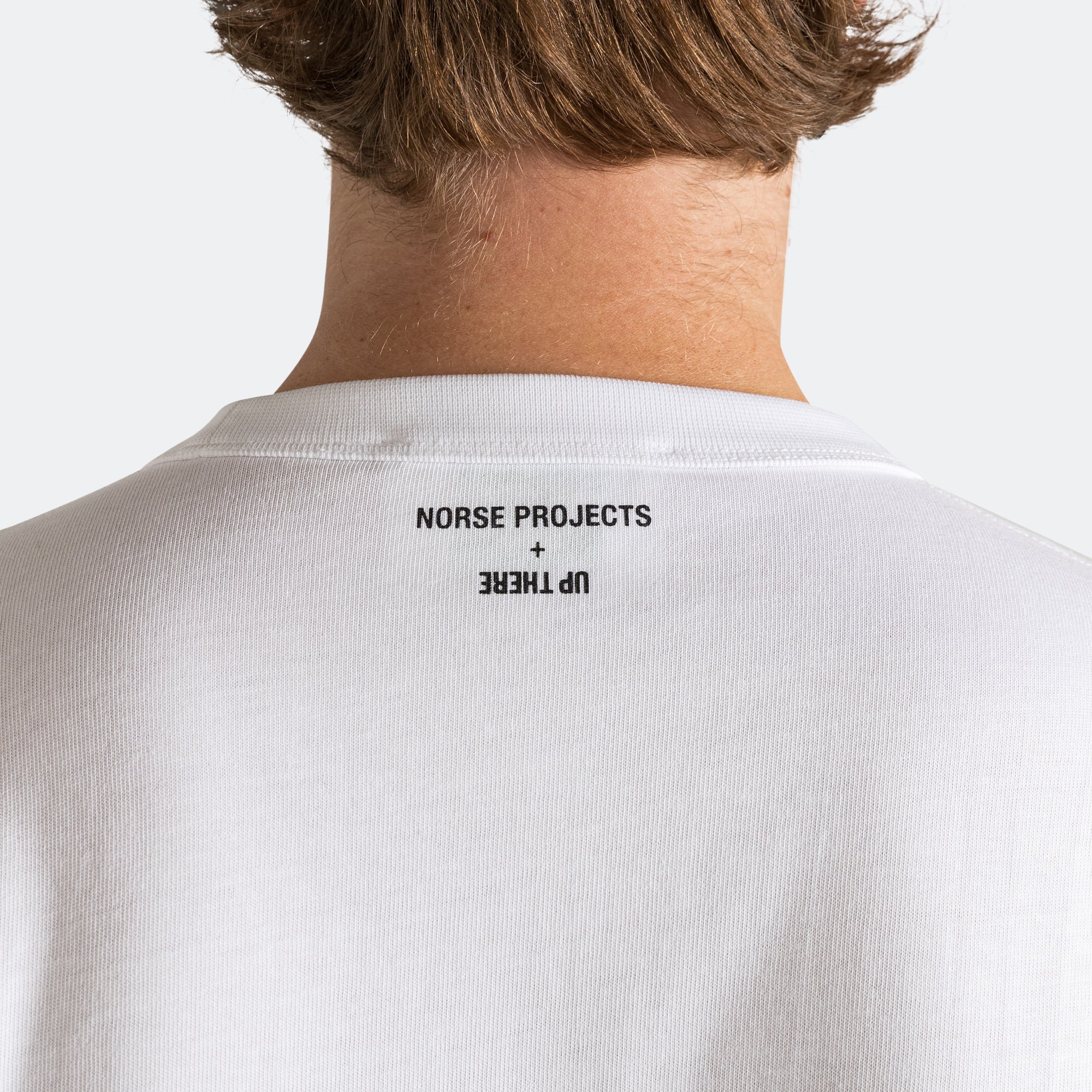 MCH Car Simon Heavy T-shirt x UP THERE - White - Image 3