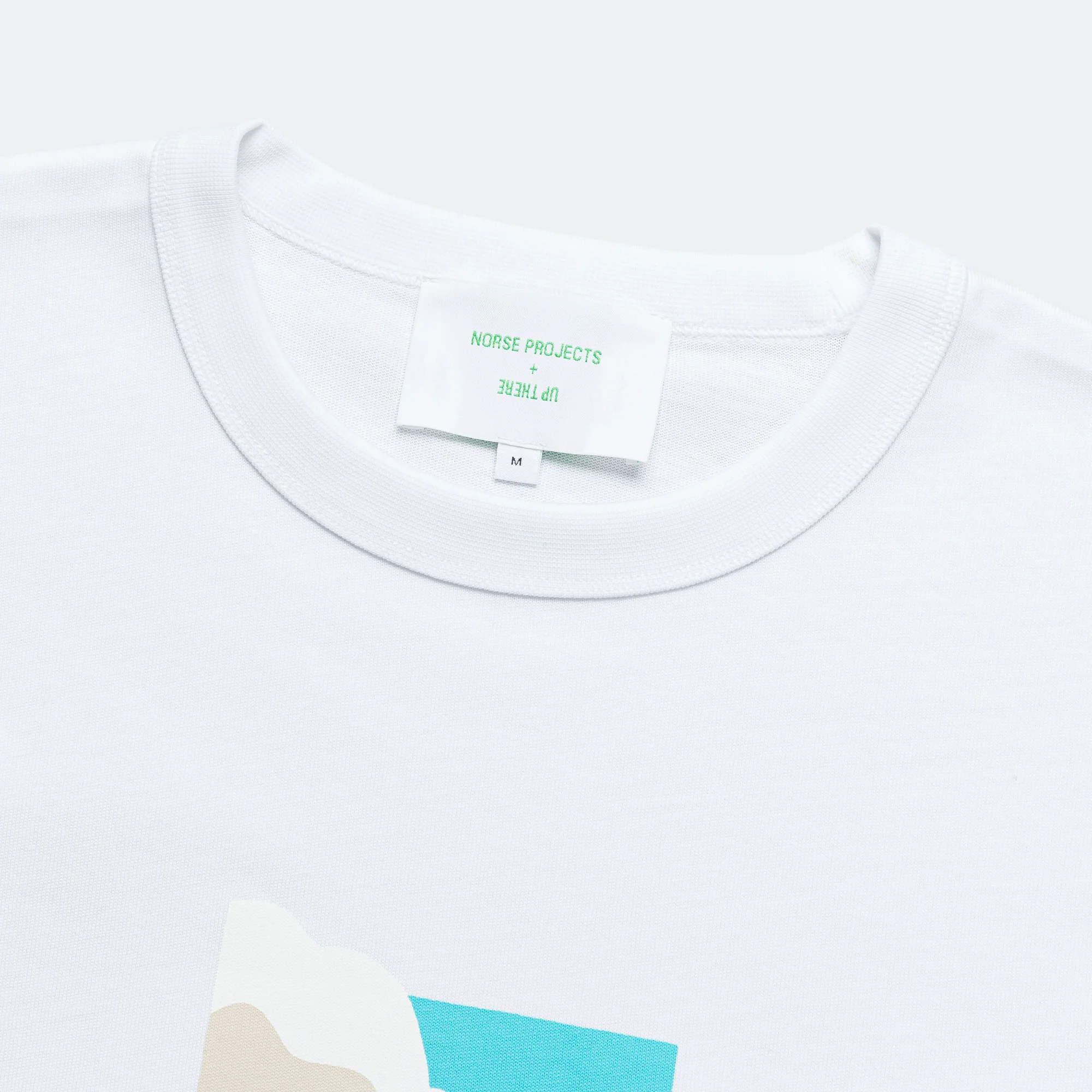 MCH Car Simon Heavy T-shirt x UP THERE - White - Image 4