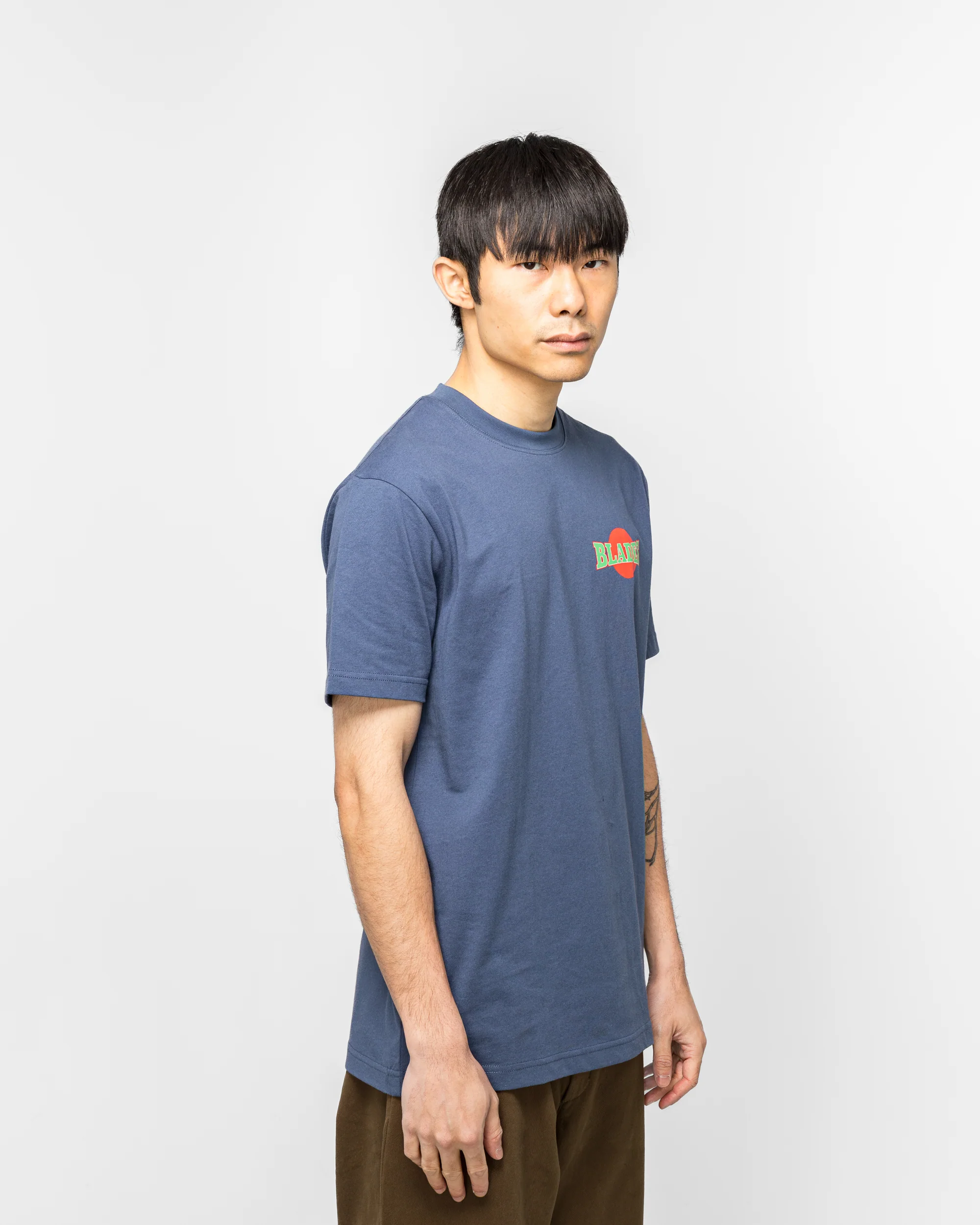 Blades Gym T-Shirt - Navy - Image 3