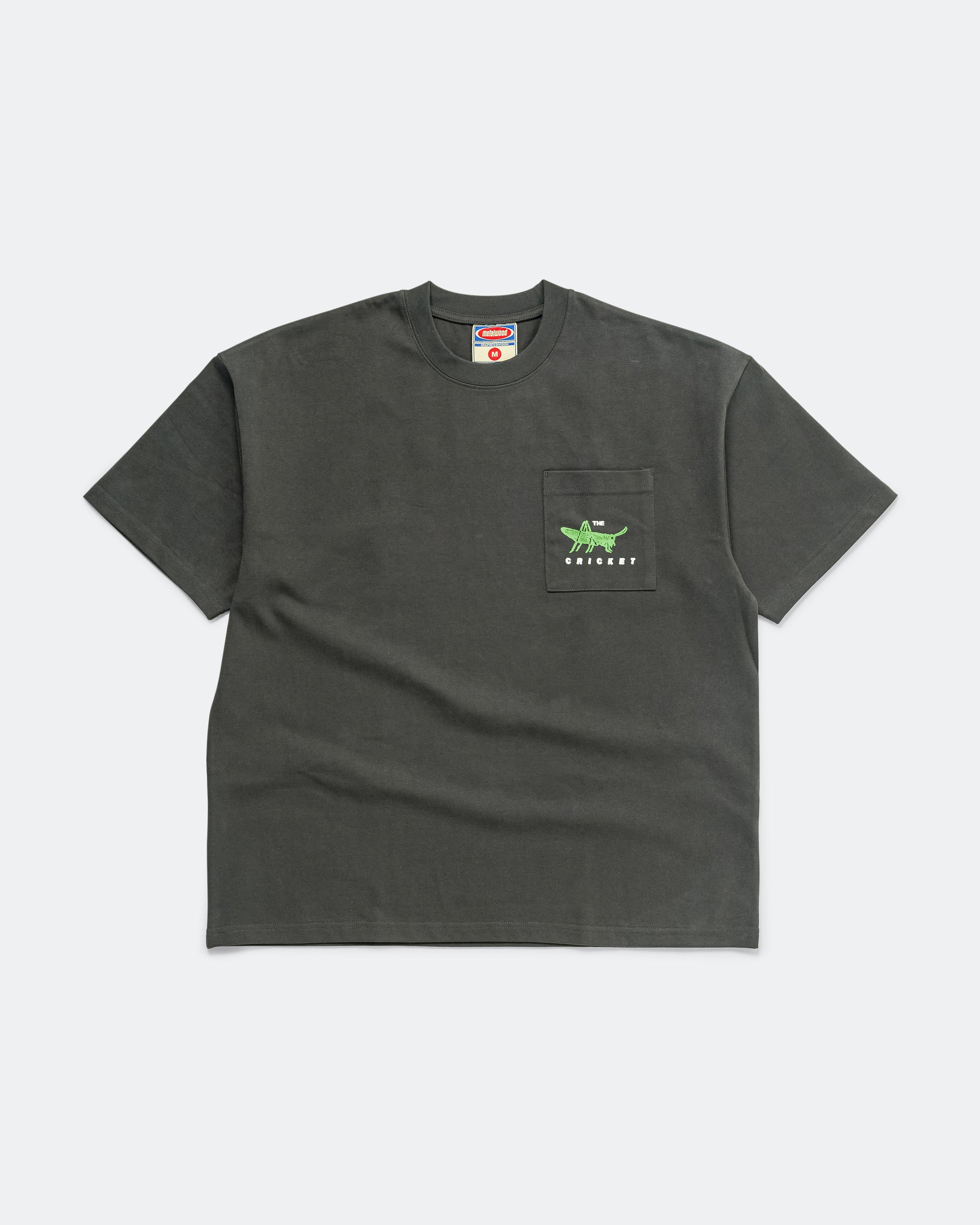 Cricket Heavy Pocket T-Shirt - Tar