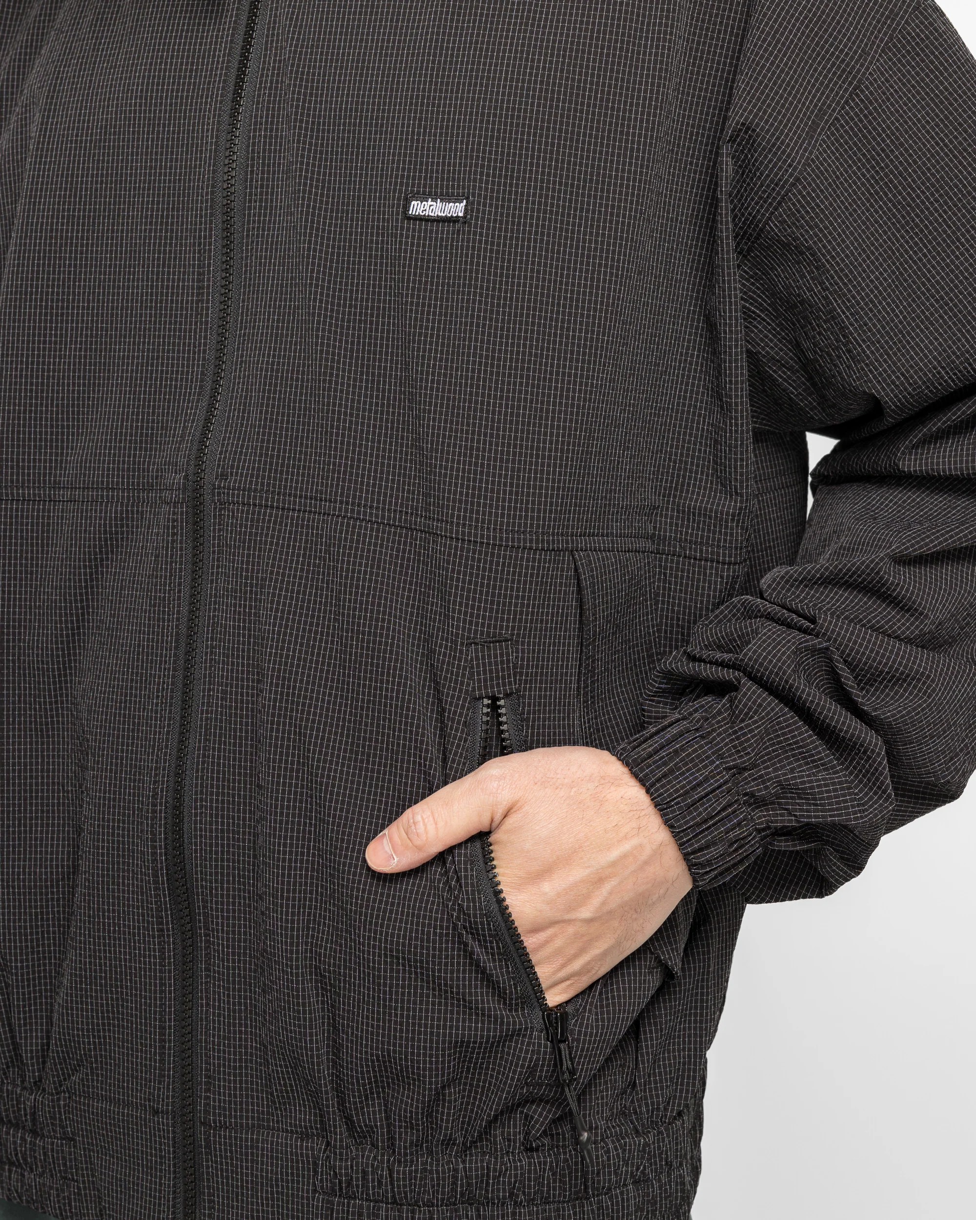 Lightweight Track Jacket - Black - Image 5