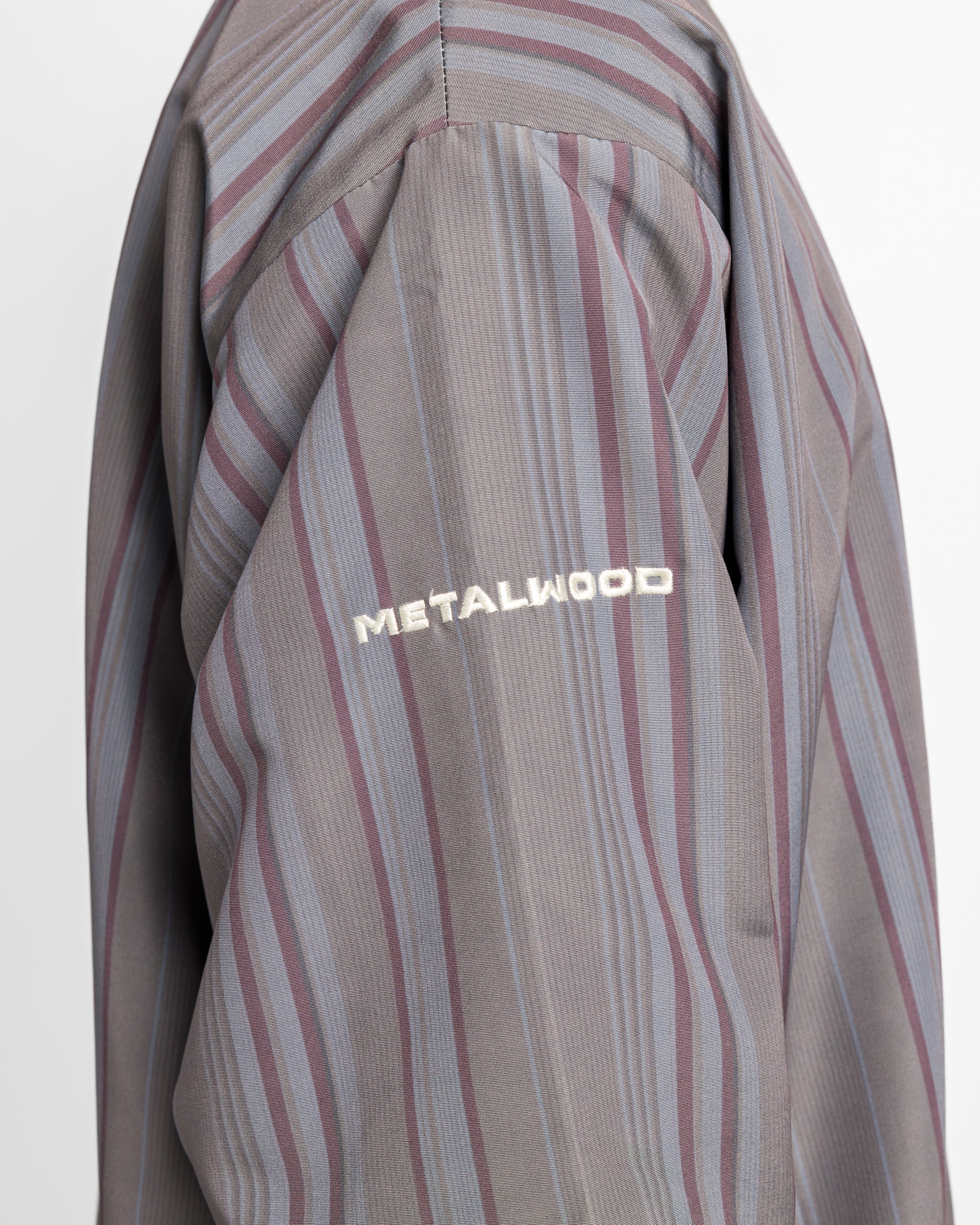 Lined V-Neck Pullover Windbreaker - Multi - Image 5