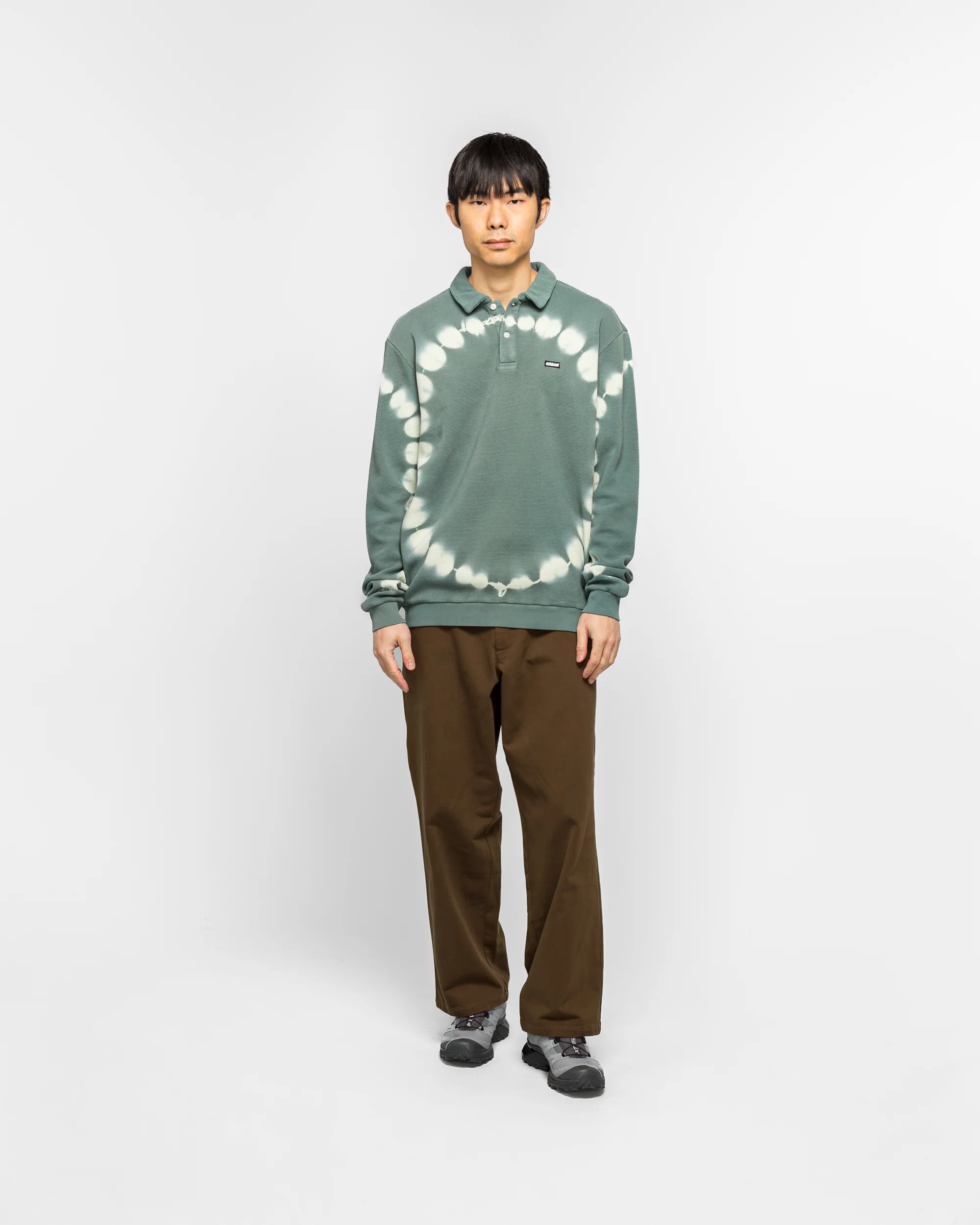 Mini Metal Logo LS Thermal Polo - Marine - Image 6