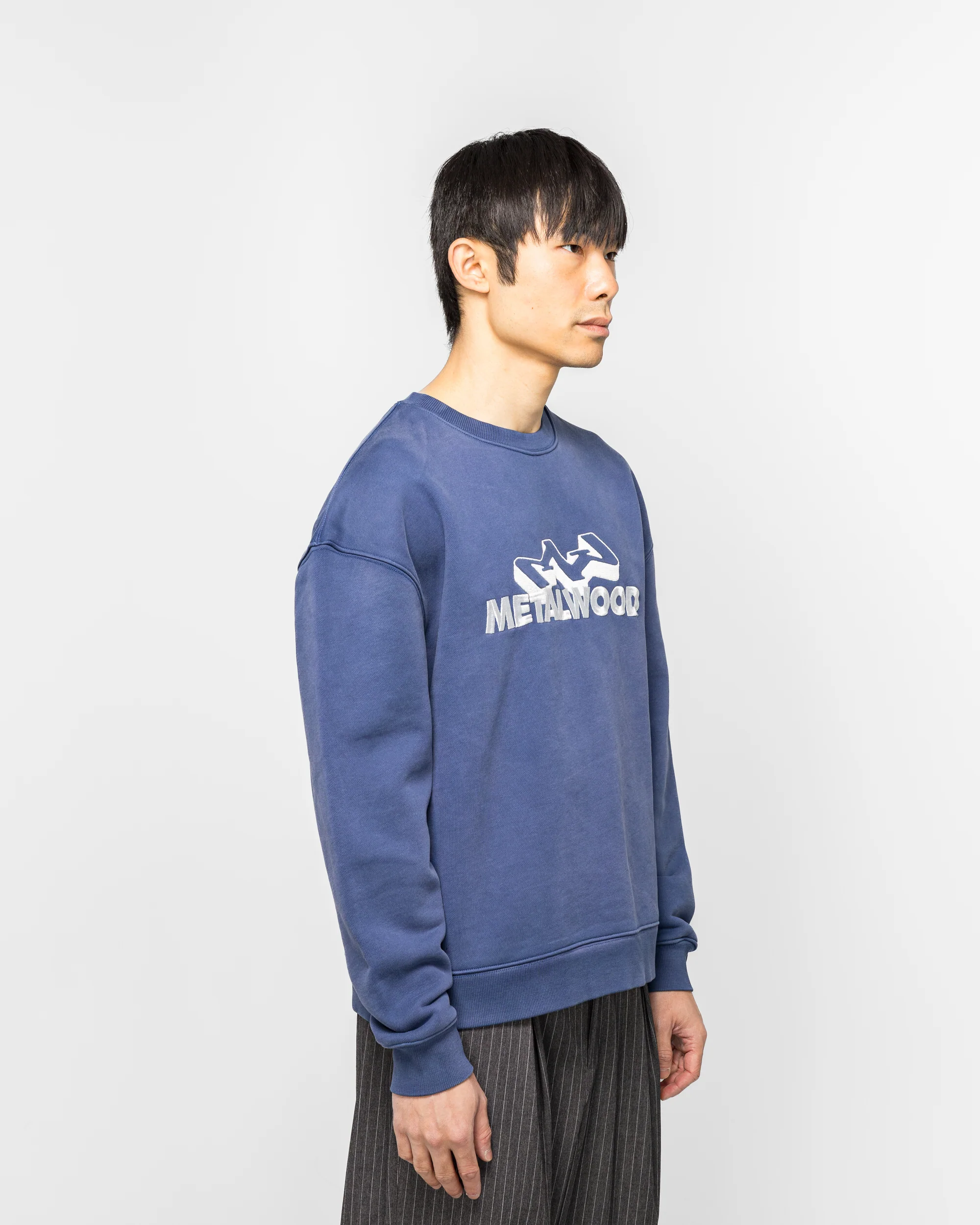 Mountaineer Crewneck Sweatshirt - Navy - Image 3