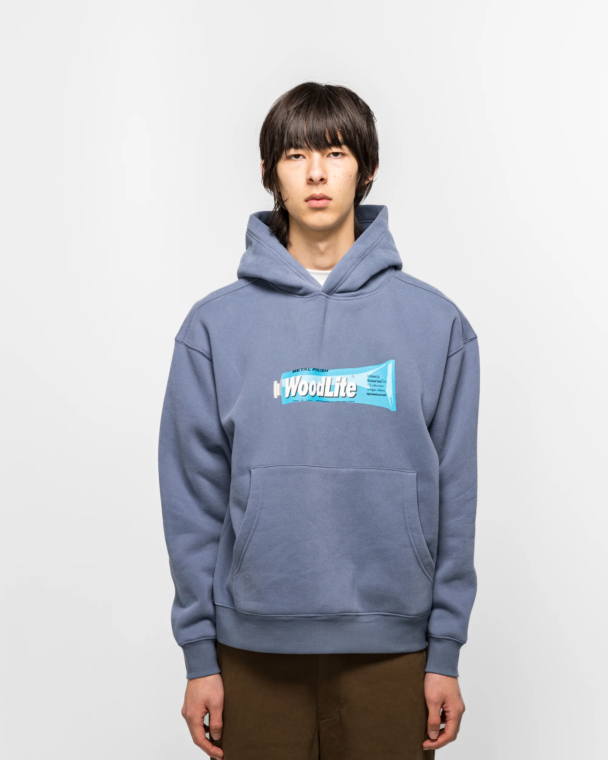Woodlite Hooded Sweatshirt - Steel - Image 2