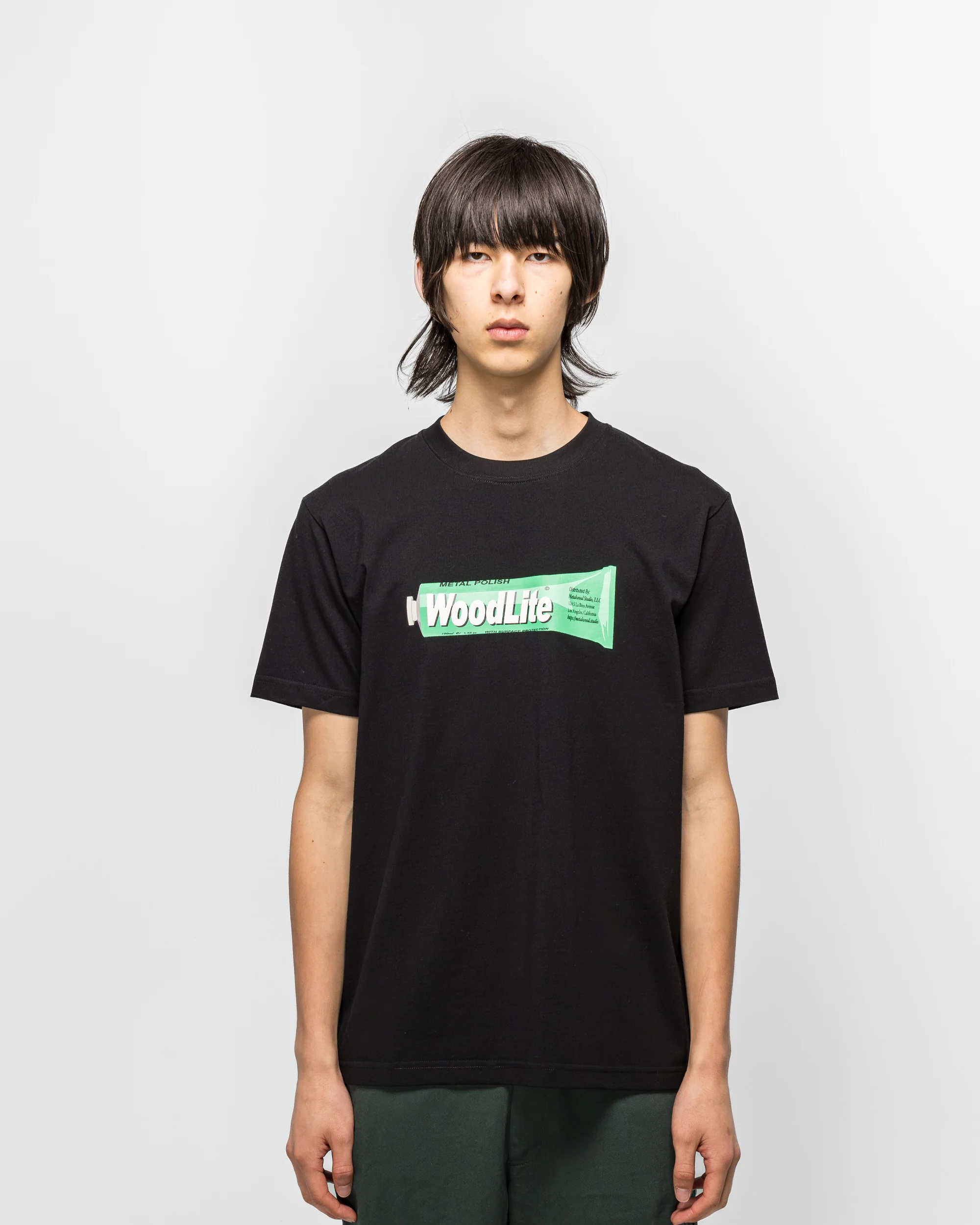 Woodlite T-Shirt - Black - Image 2