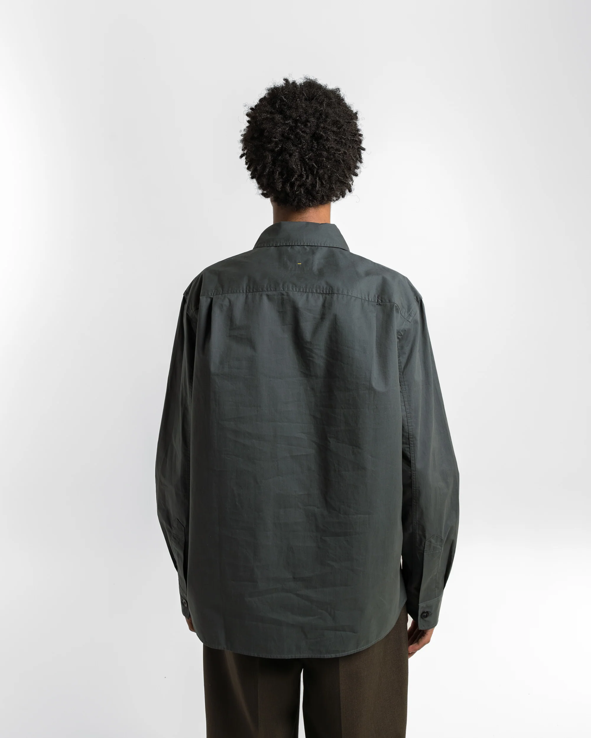 Overall Shirt - Algae Lightweight Brushed Cotton - Image 4