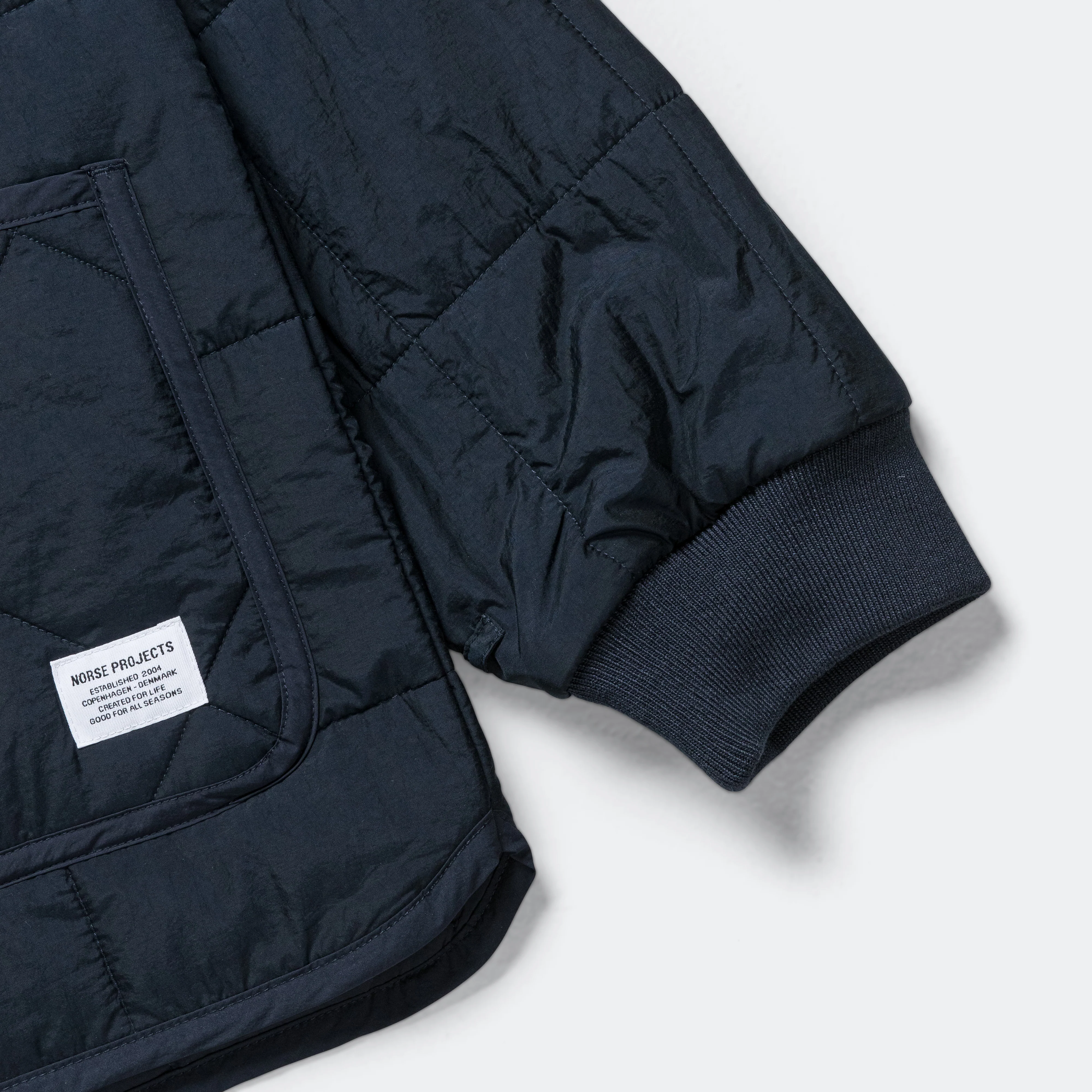 Military Liner Jacket - Dark Navy - Image 7