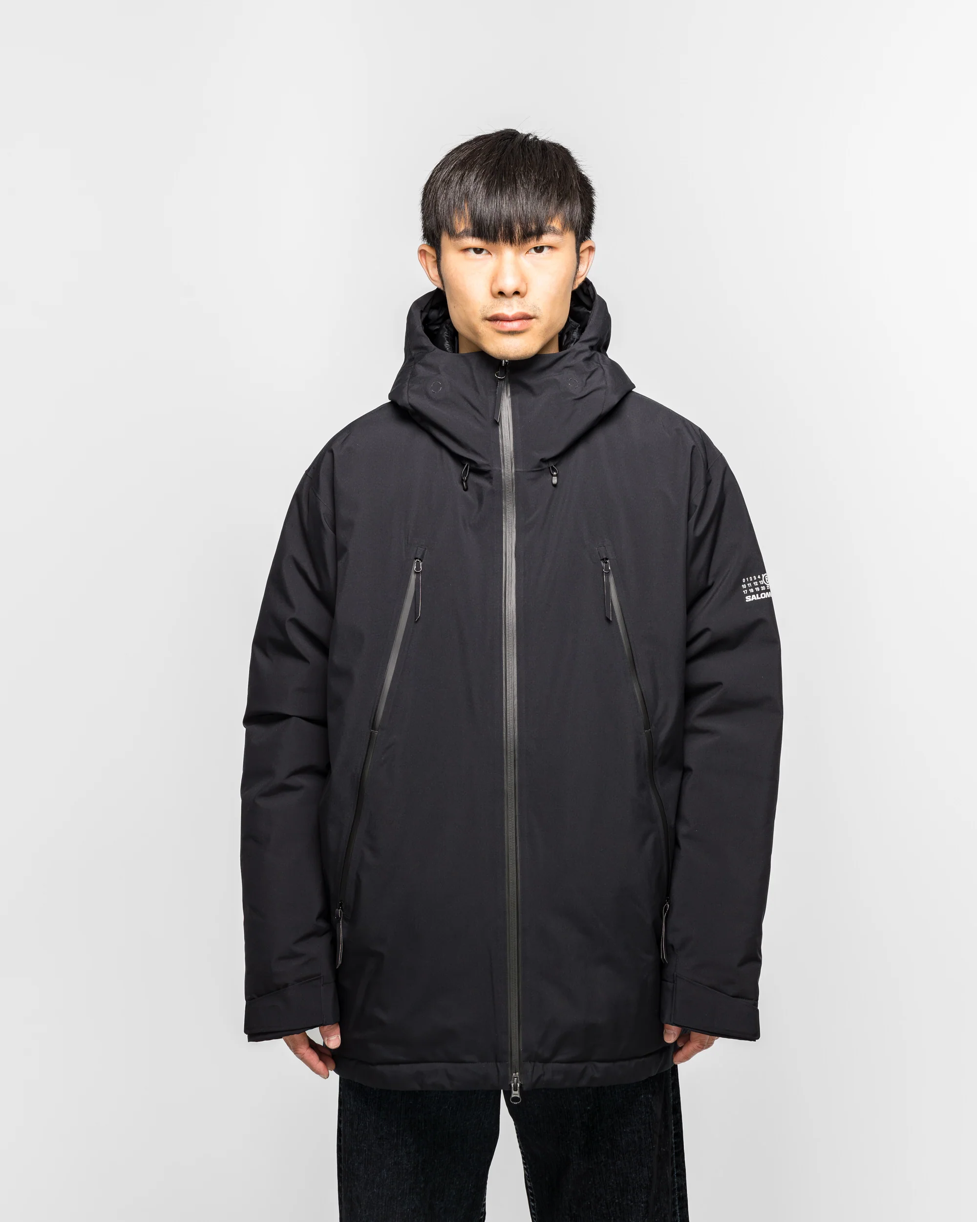GORE-TEX Down Jacket x Salomon - Black Tessuto Technical - Image 2