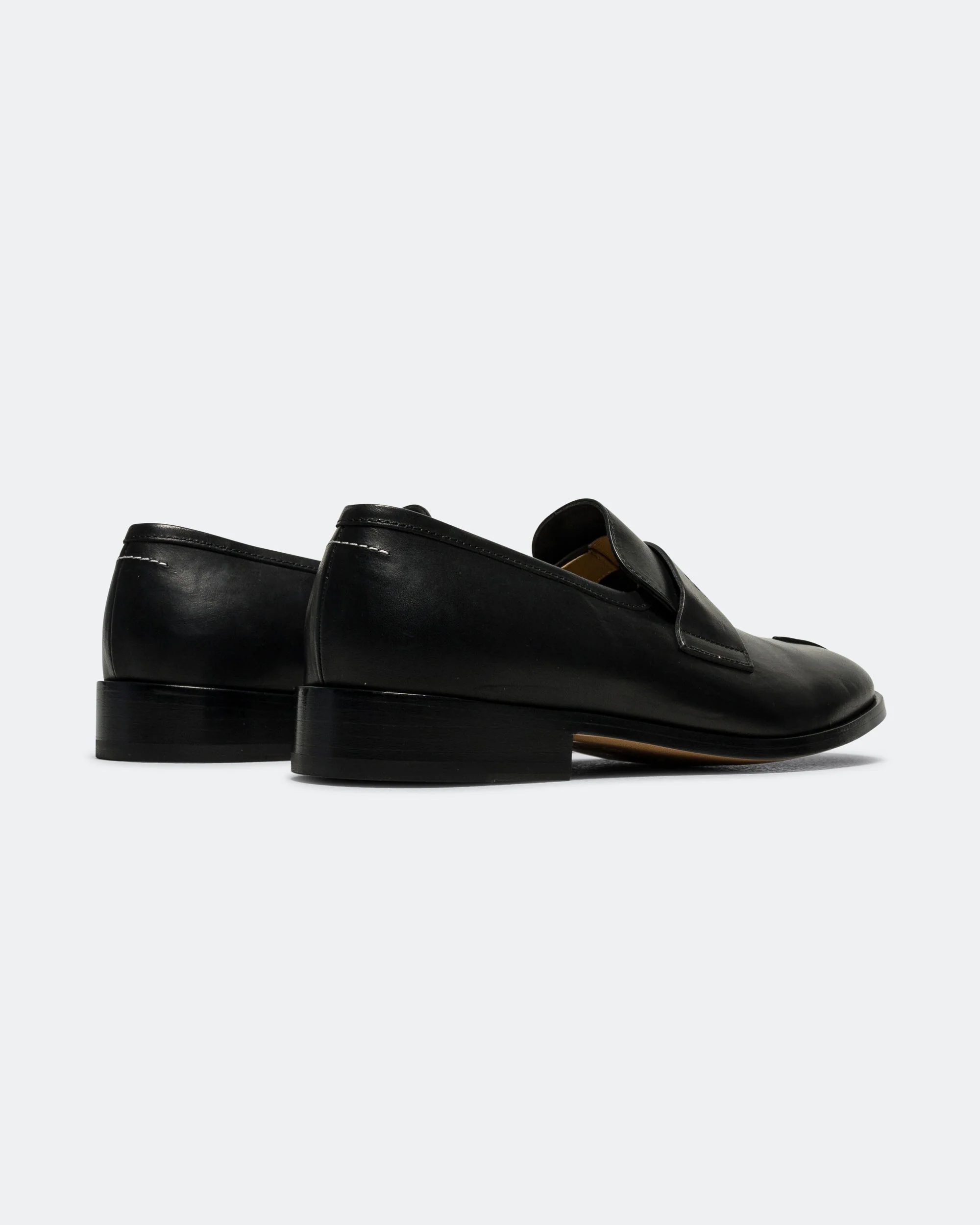 Shiny Leather Mocassin - Black - Image 3