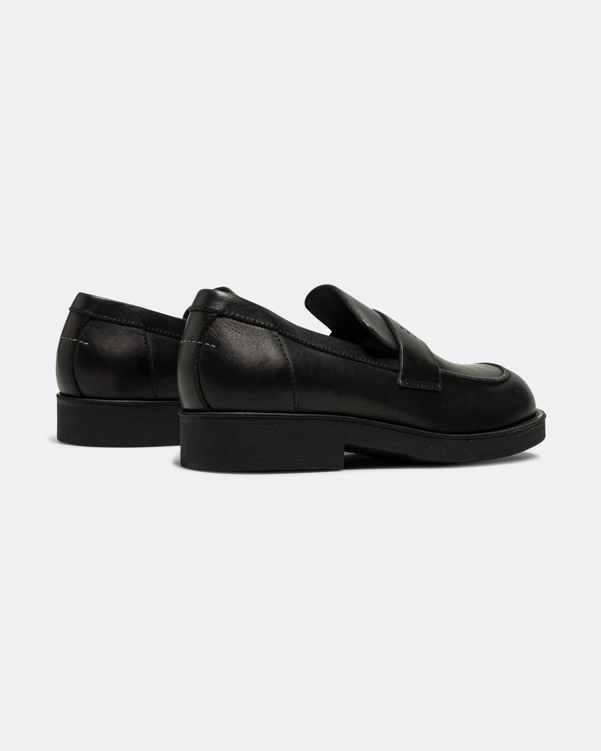 Mocassin - Black Calfskin Leather - Image 3
