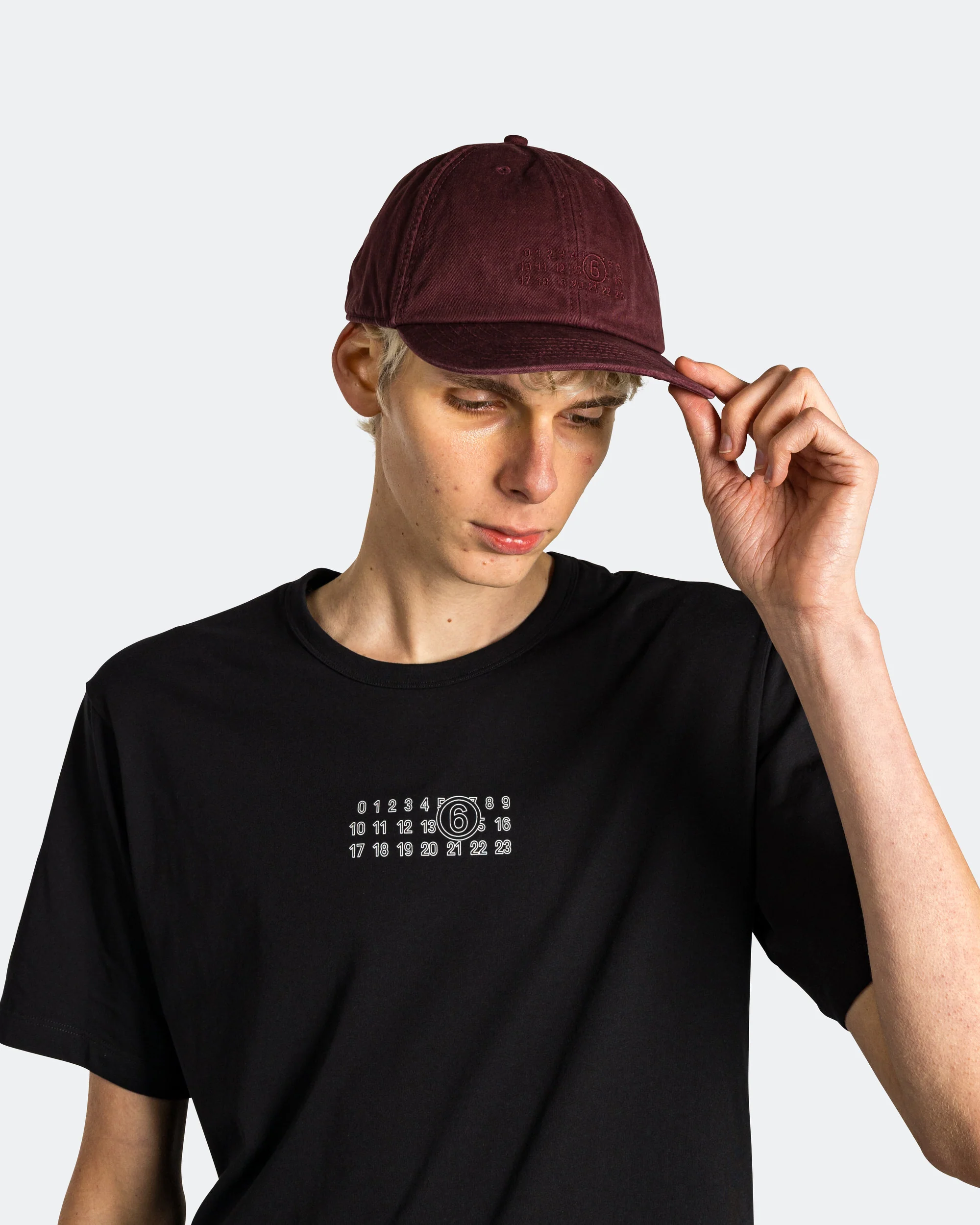 Numeric Signature Cap - Washed Red Medium - Image 2