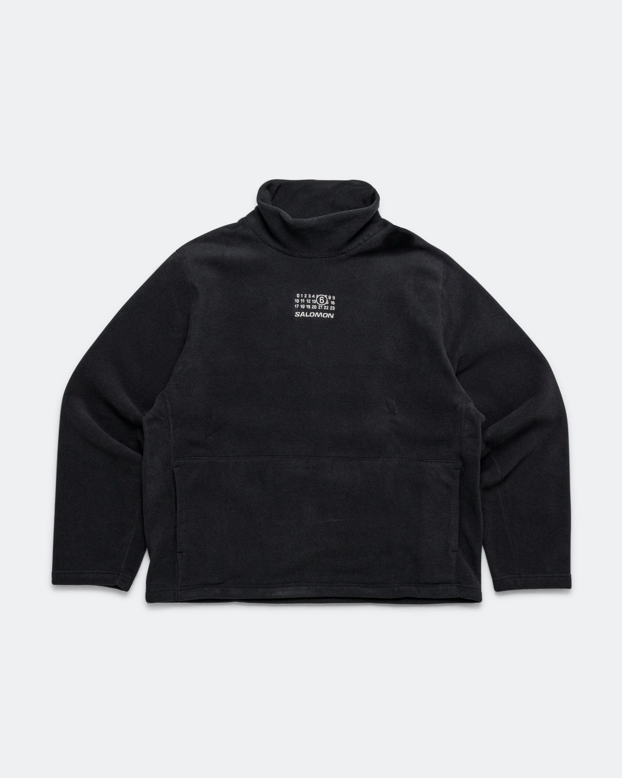 Pile Fleece LS Pullover x Salomon - Washed Black