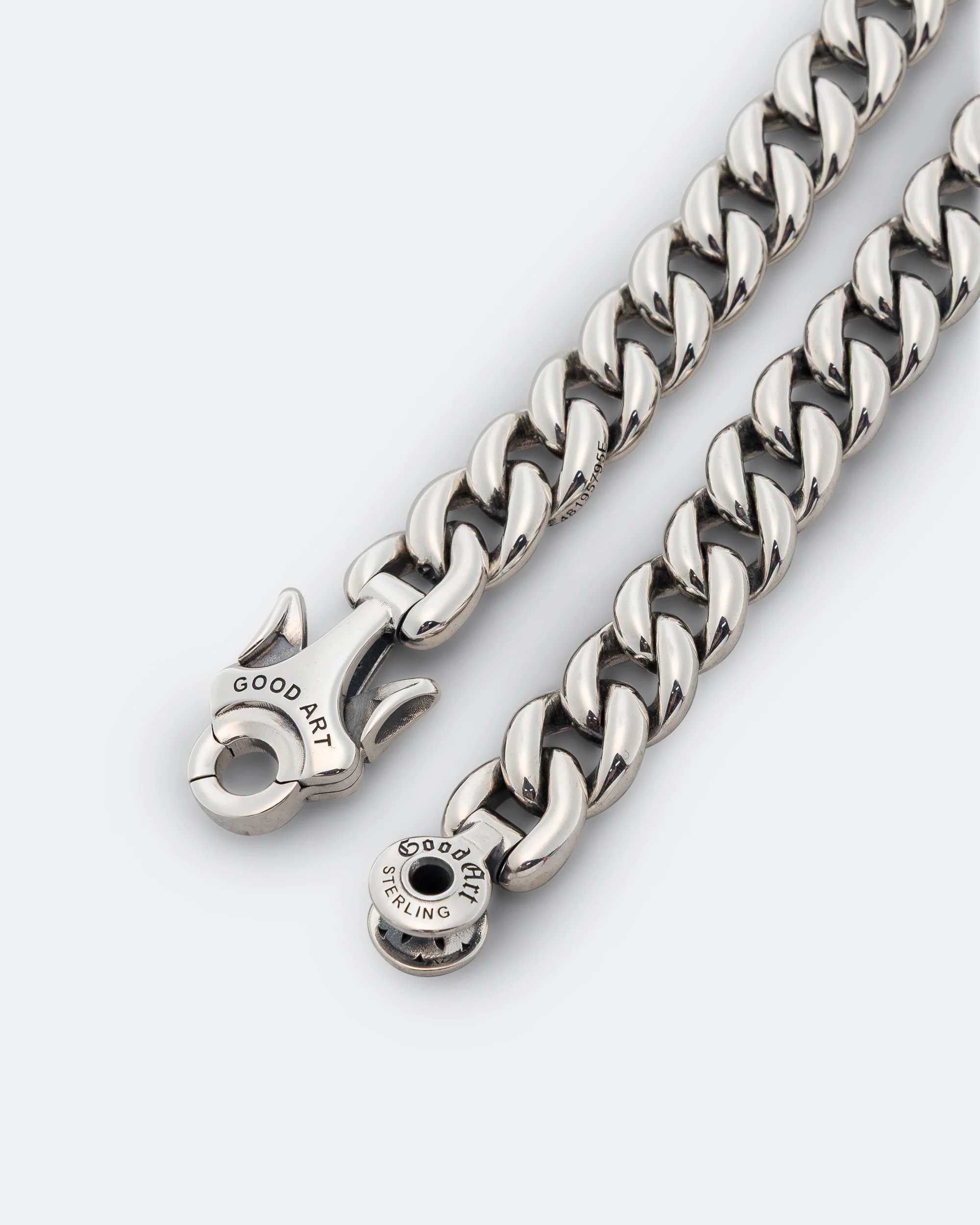 Model 10 Long Chain - 3A - 925 Silver - Image 4