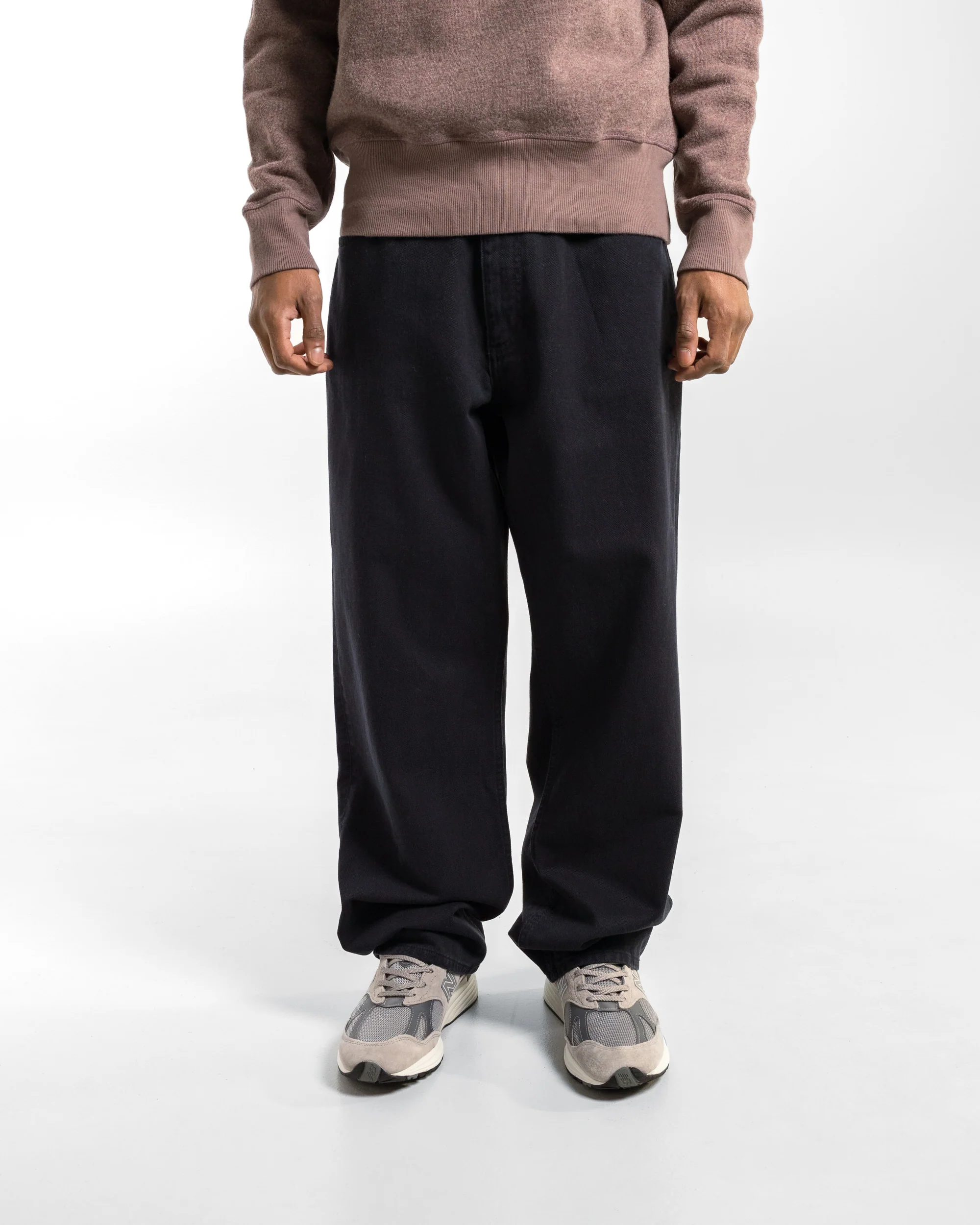 Mogens Relaxed 5 Pocket Heavy Twill - Dark Navy - Image 2